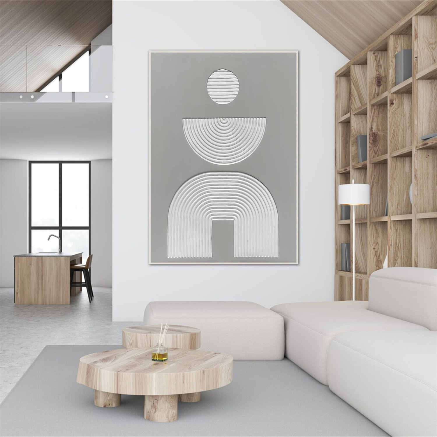 Minimalist Textured Canvas Art #MM275