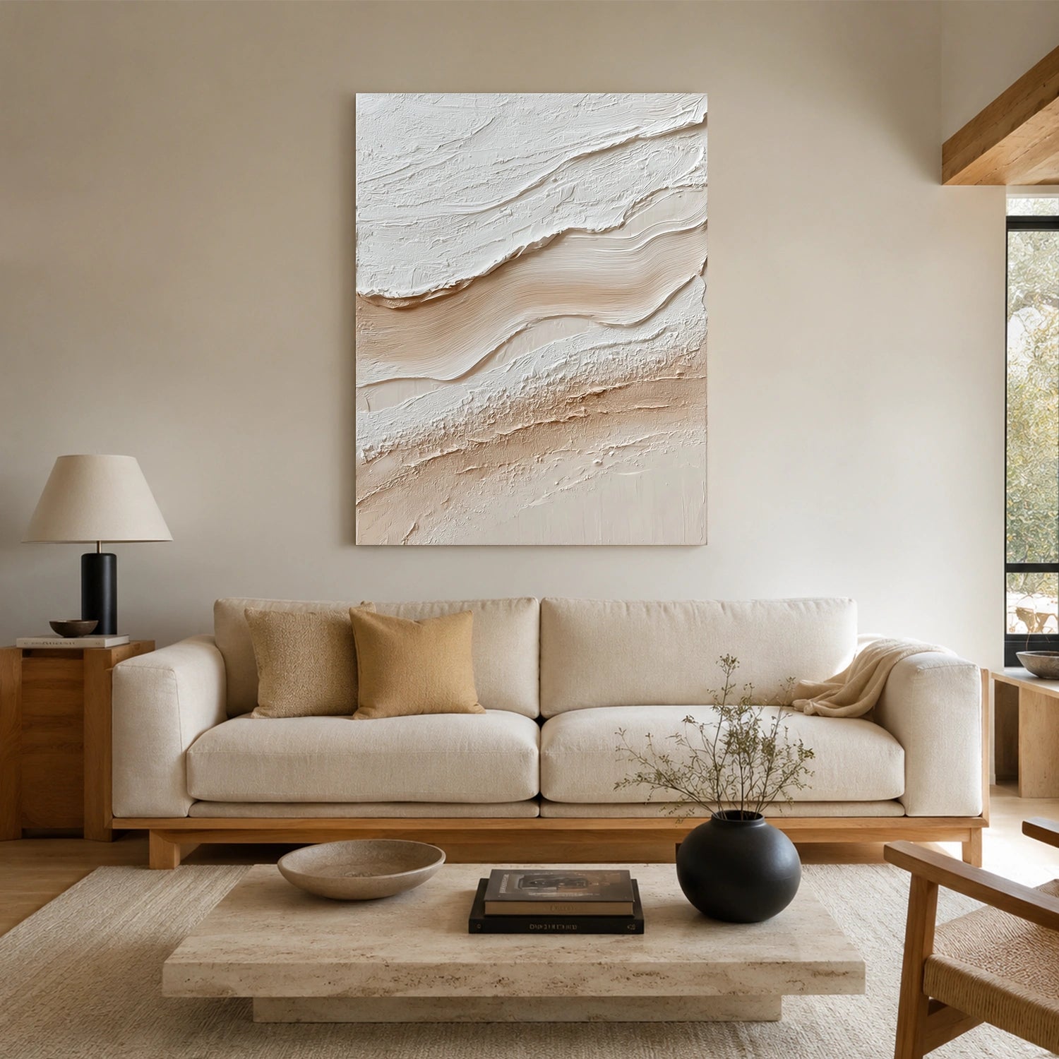 Minimalist Textured Canvas Art #MM400
