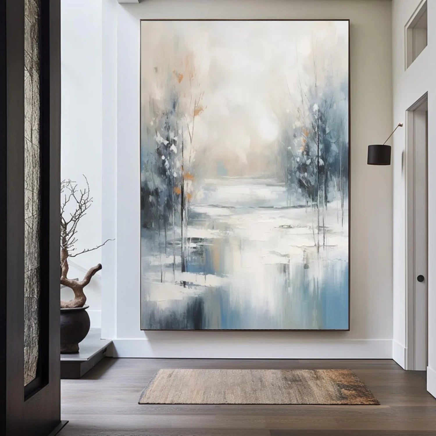 Flower & Tree Abstract Wall Art #ML161