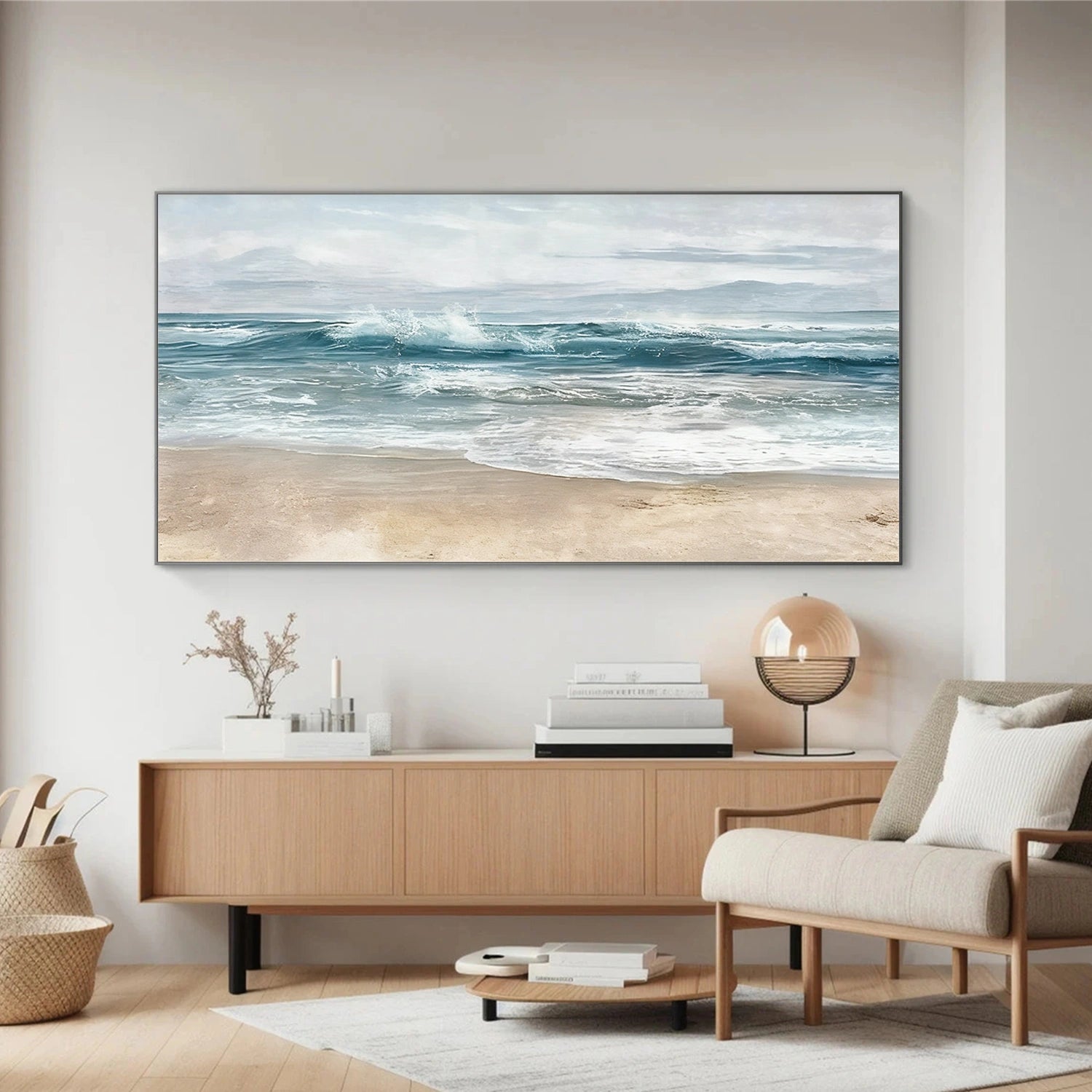 Sea & Sky Abstract Wall Art #MS306