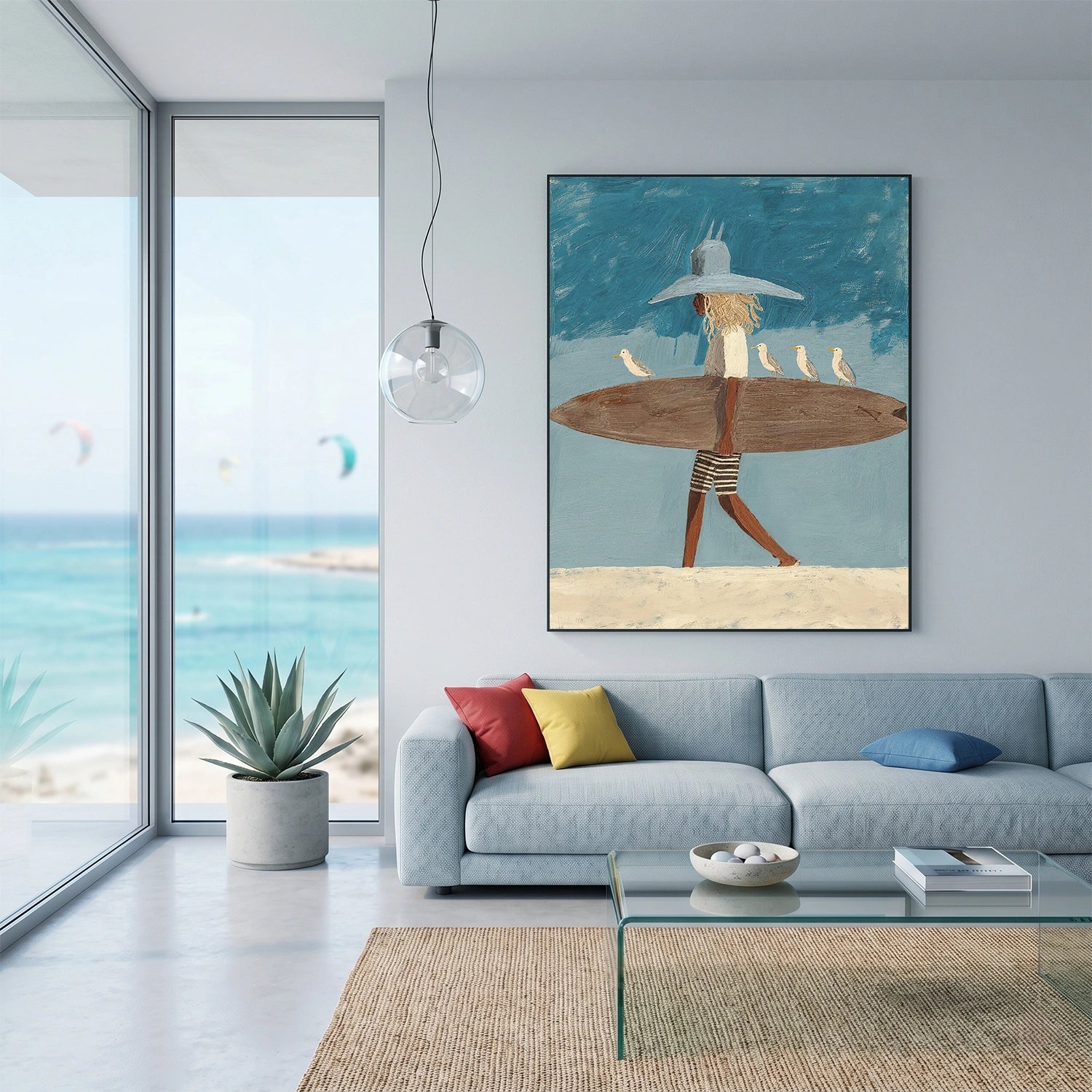 Surfing Sport Wall Art #SA101