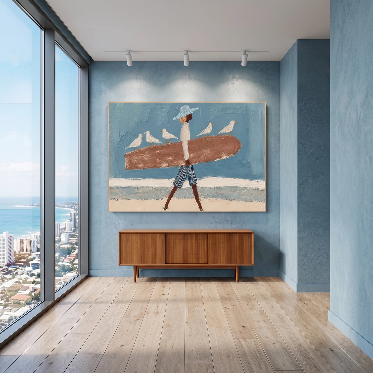 Surfing Sport Wall Art #SA099