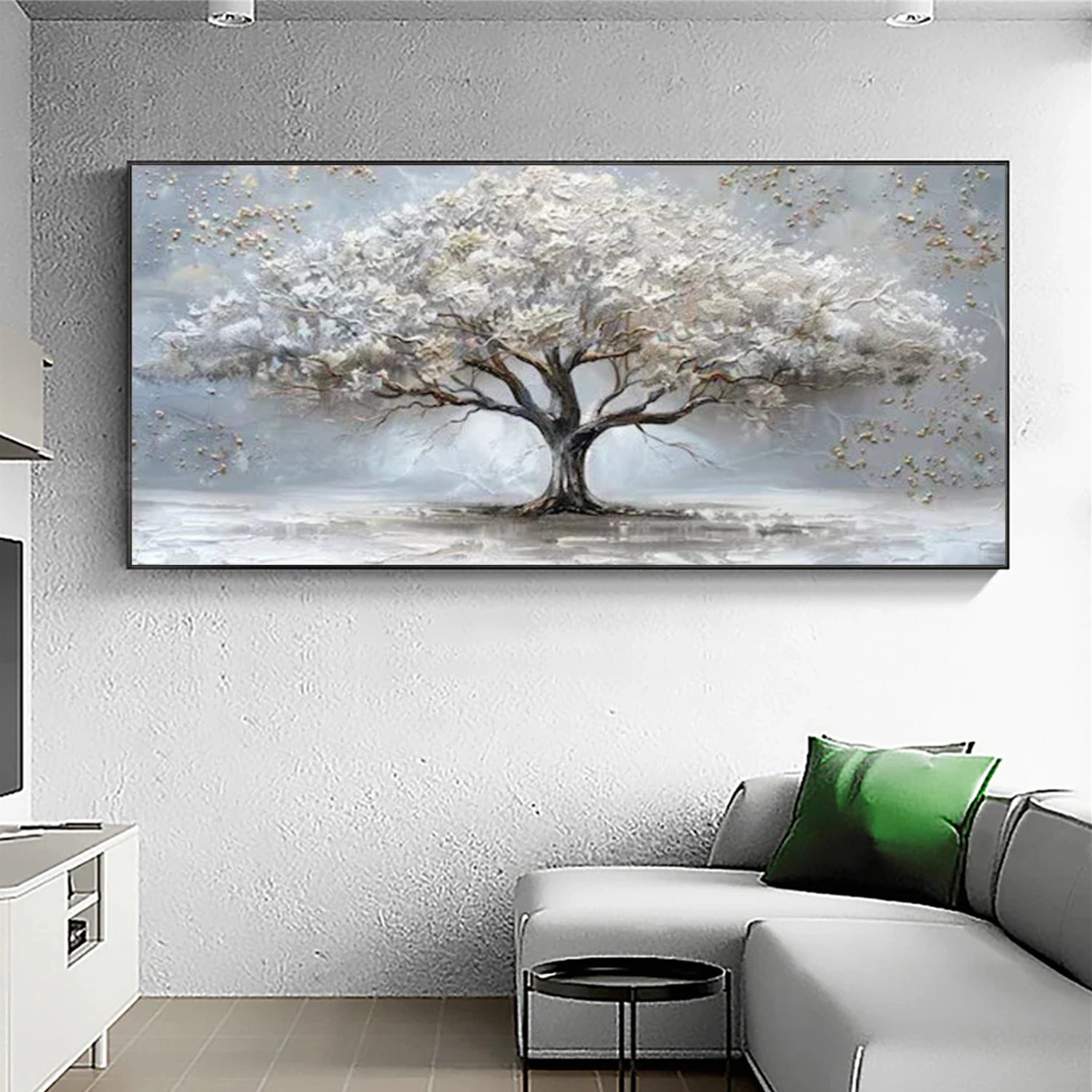 Flower & Tree Abstract Wall Art #ML210