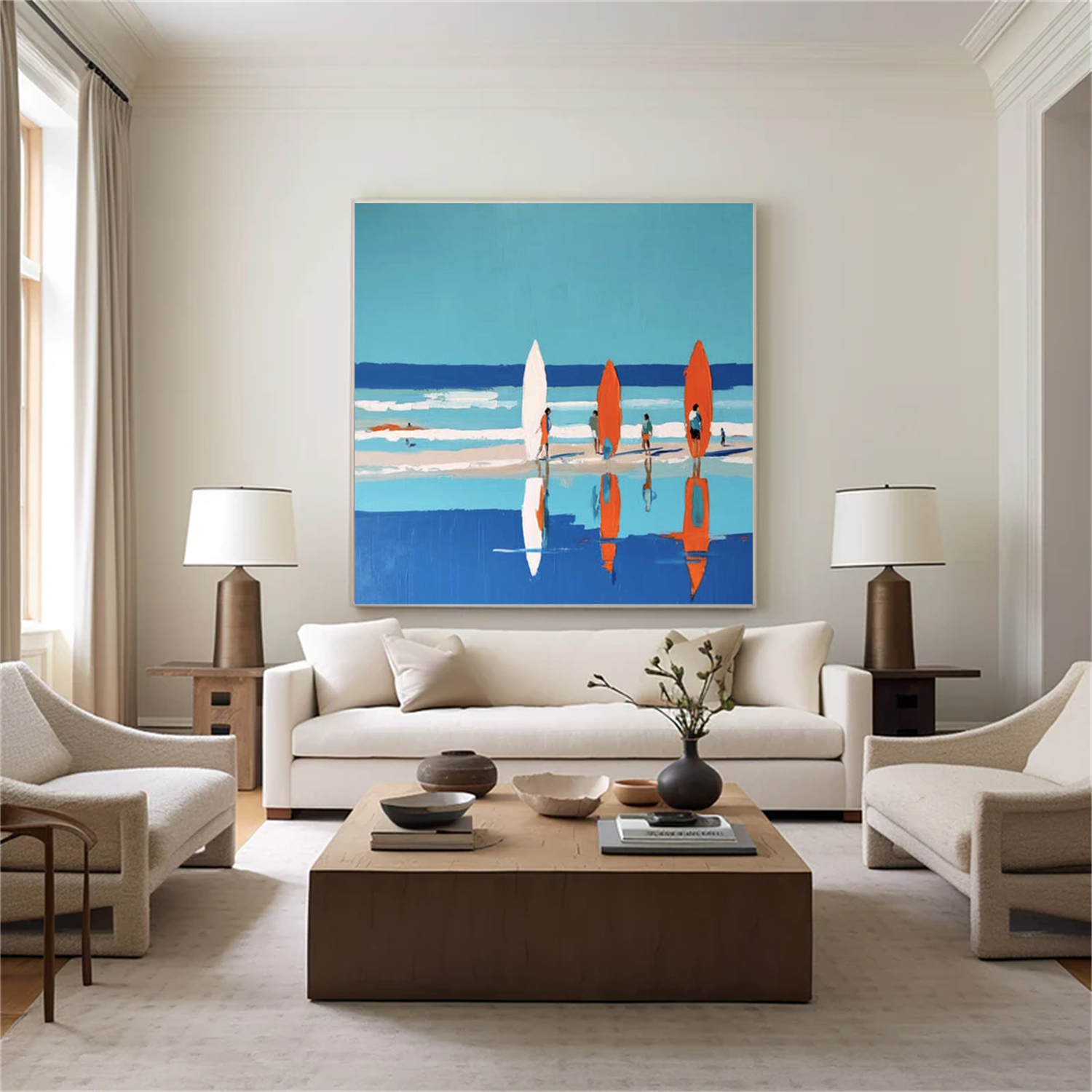 Surfing Sport Wall Art #SA091