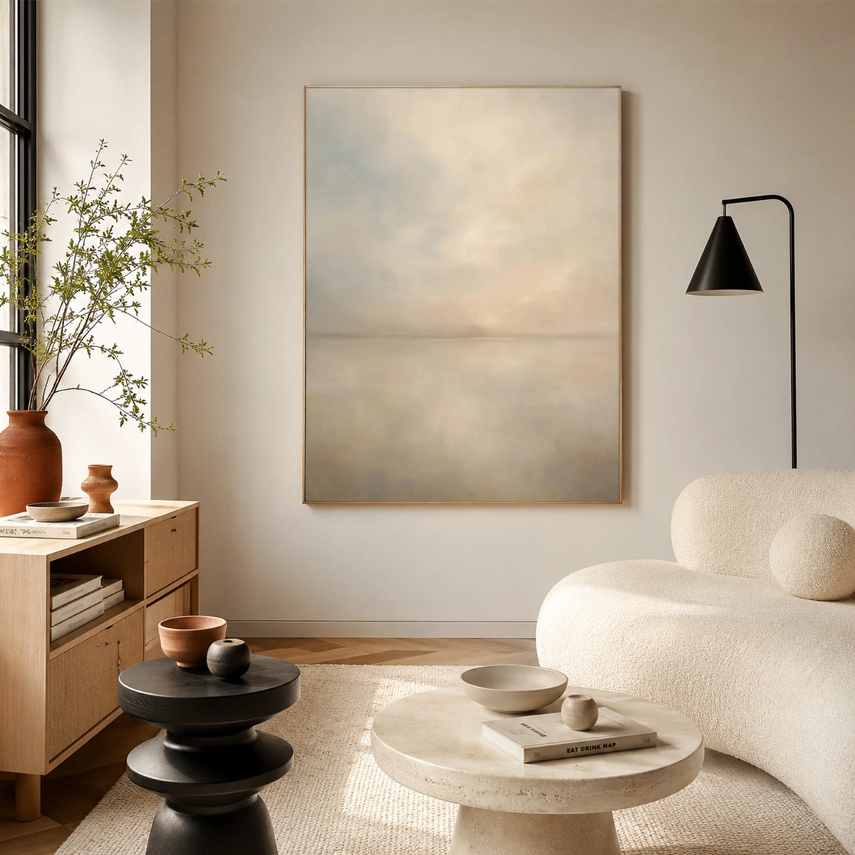 Sea & Sky Abstract Wall Art #MS369