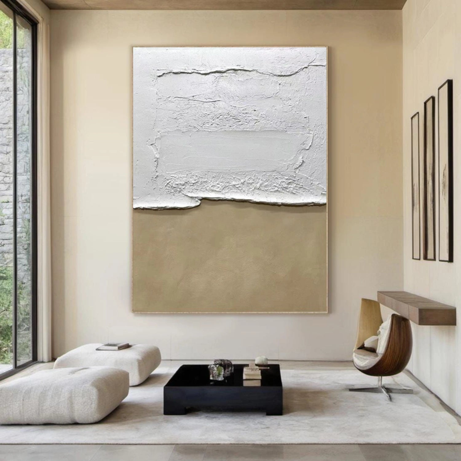 Minimalist Textured Canvas Art #MM365