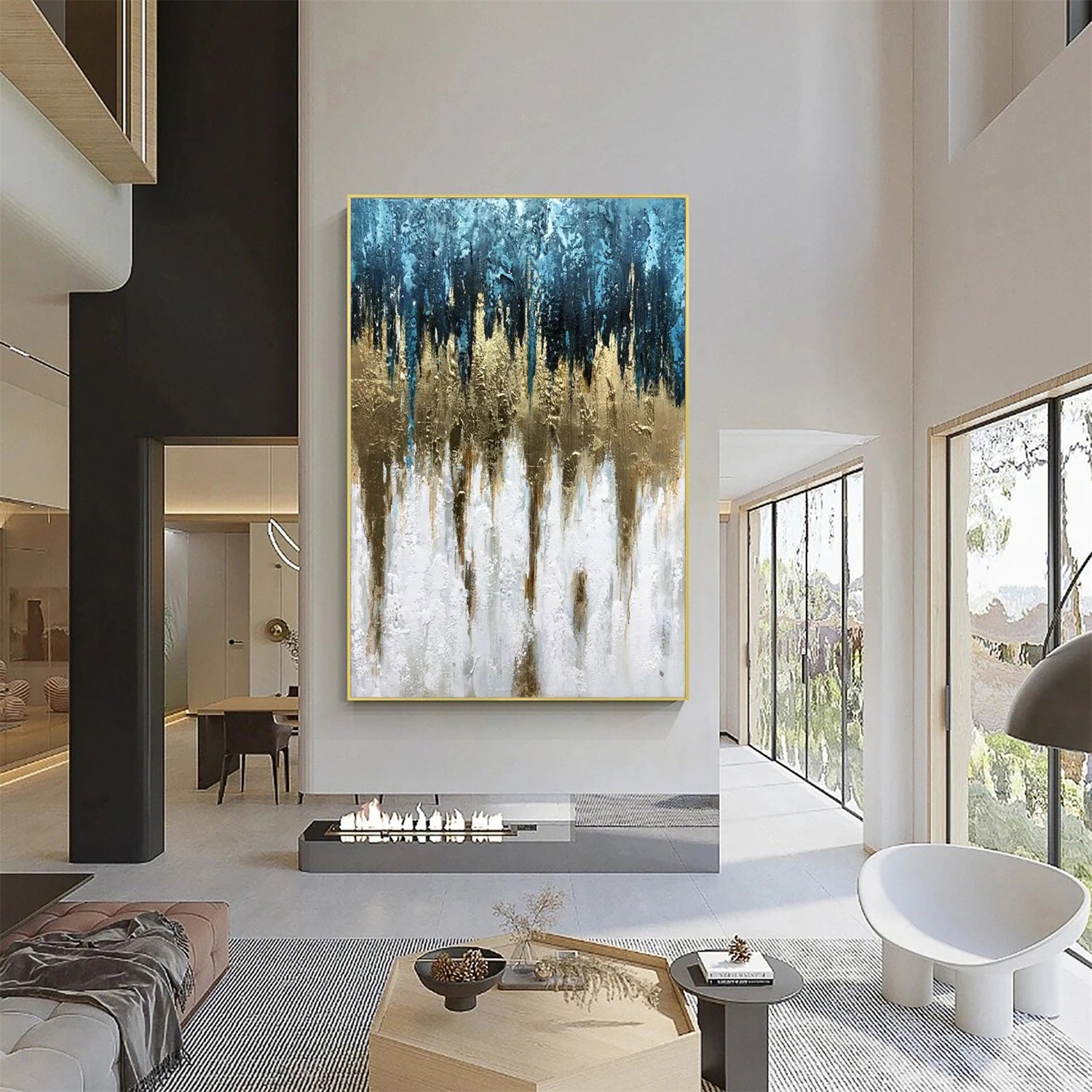 Abstract Canvas Art #WS692