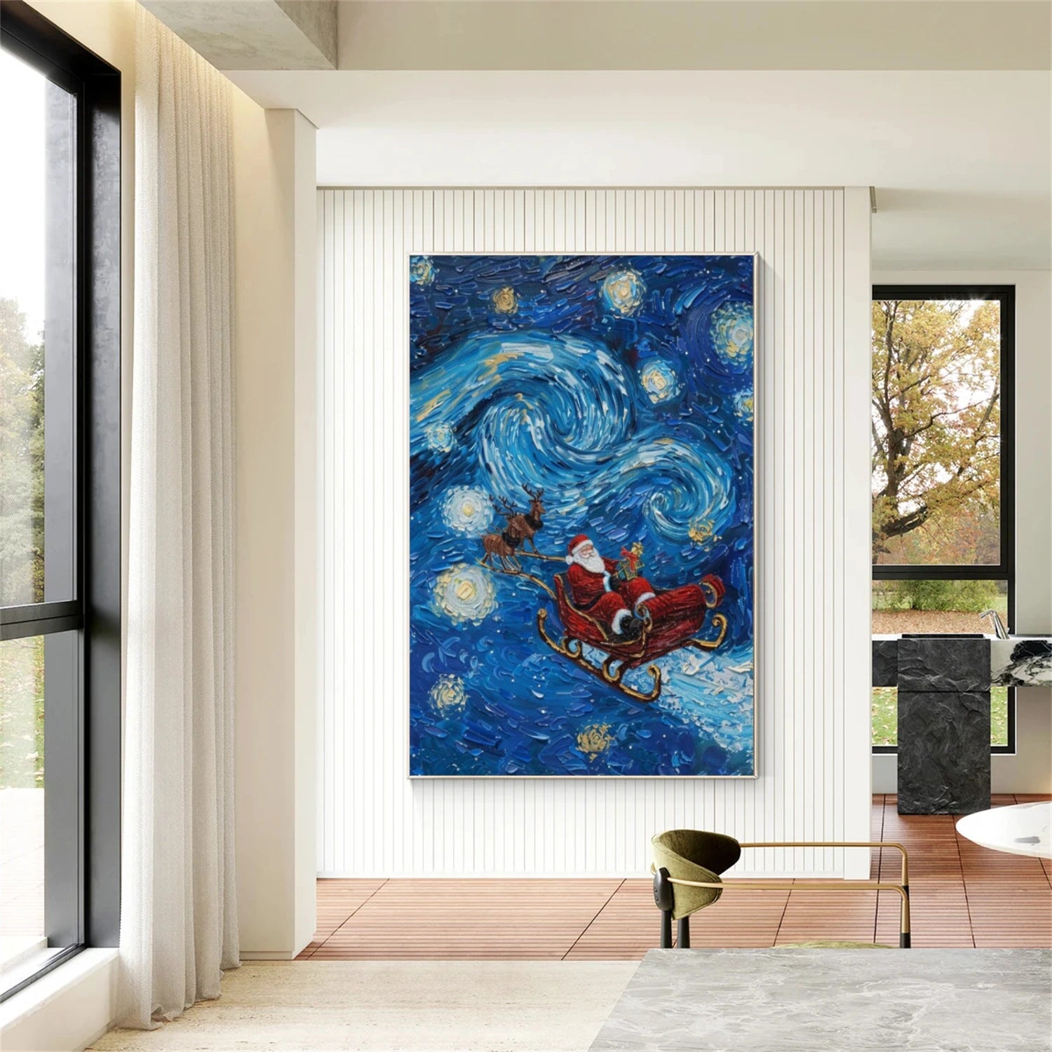 Abstract Portrait Wall Art #AP070