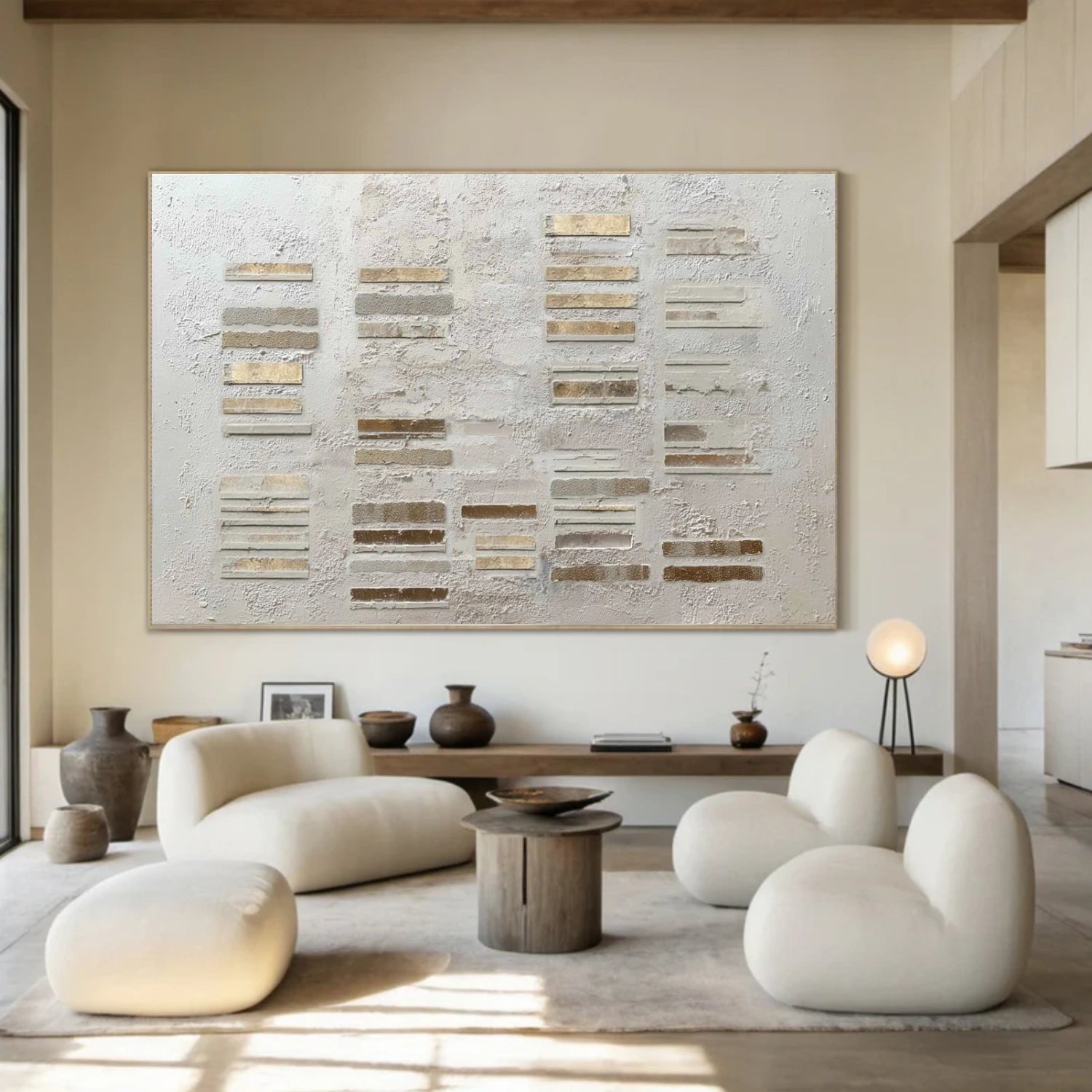 Wabi Sabi Textured Canvas Art #WS927