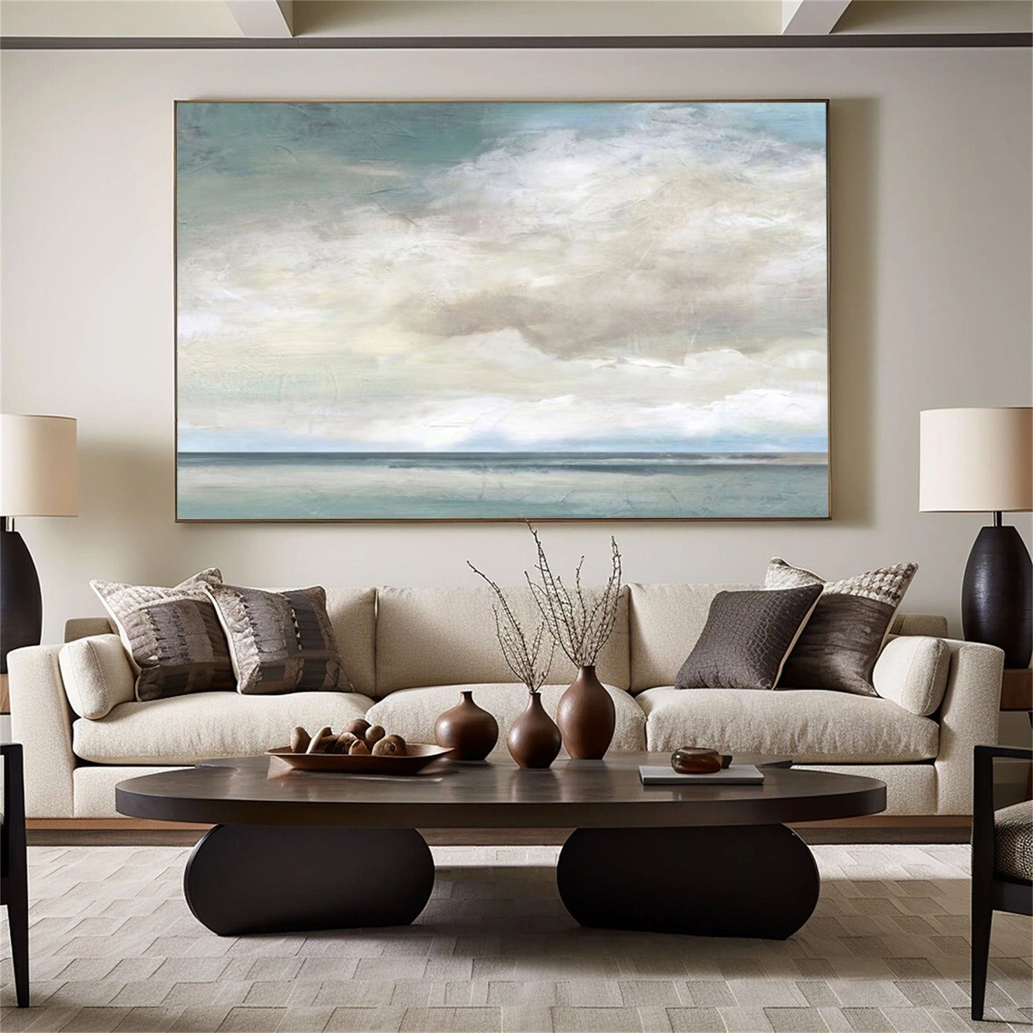 Sea & Sky Abstract Wall Art #MS192