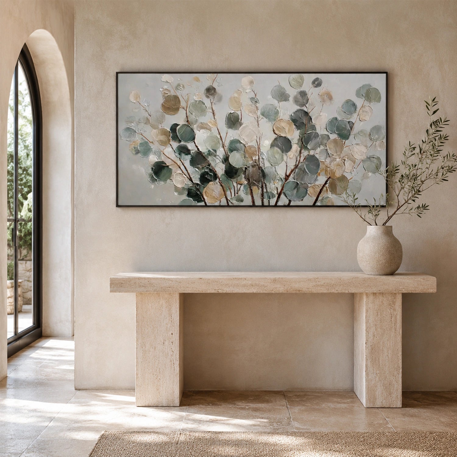 Flower & Tree Abstract Wall Art #ML279