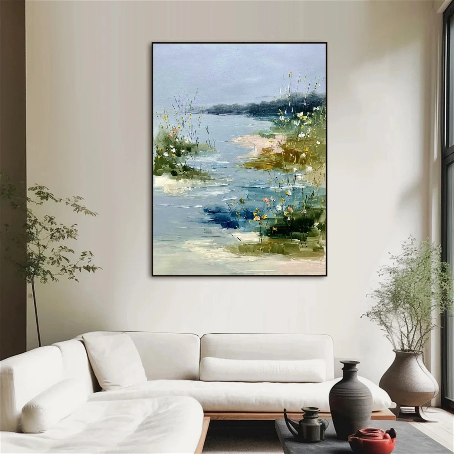 Sea & Sky Abstract Wall Art #MS280