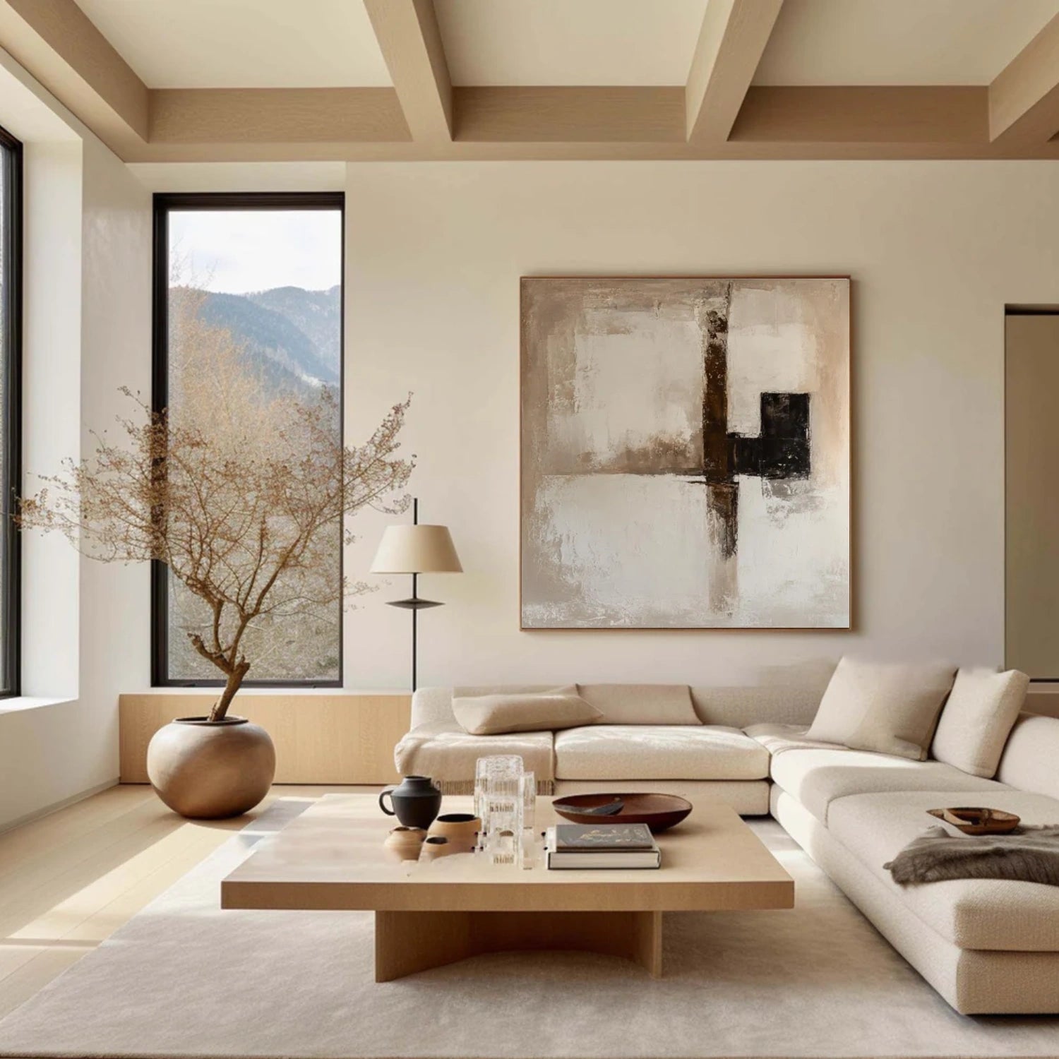 Abstract Canvas Art #WS851