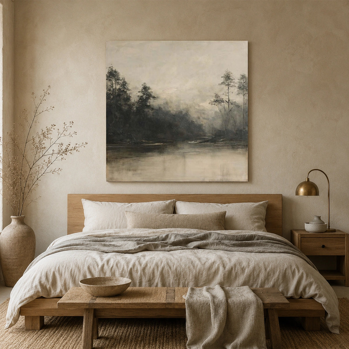 Flower & Tree Abstract Wall Art #ML296