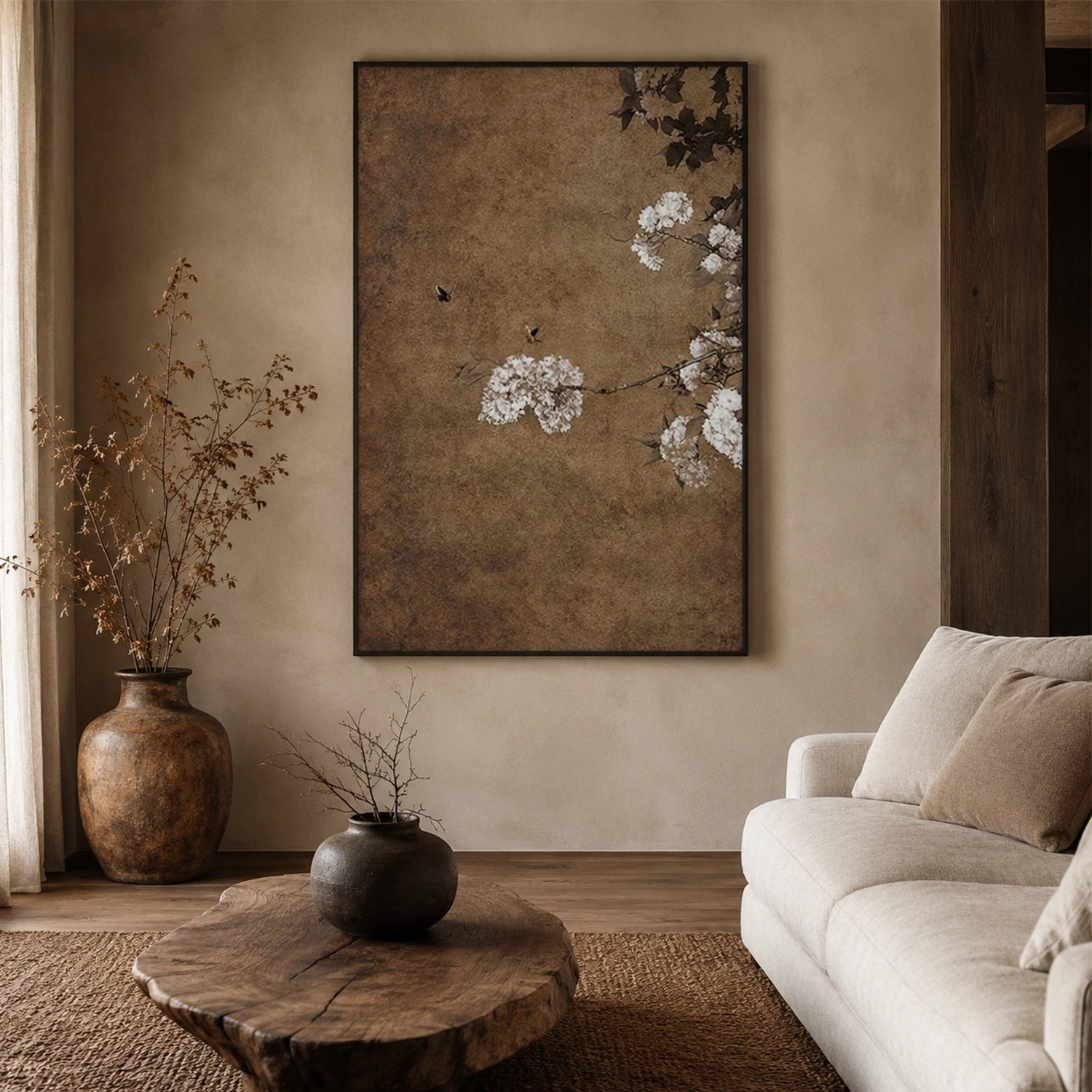 Flower & Tree Abstract Wall Art #ML281