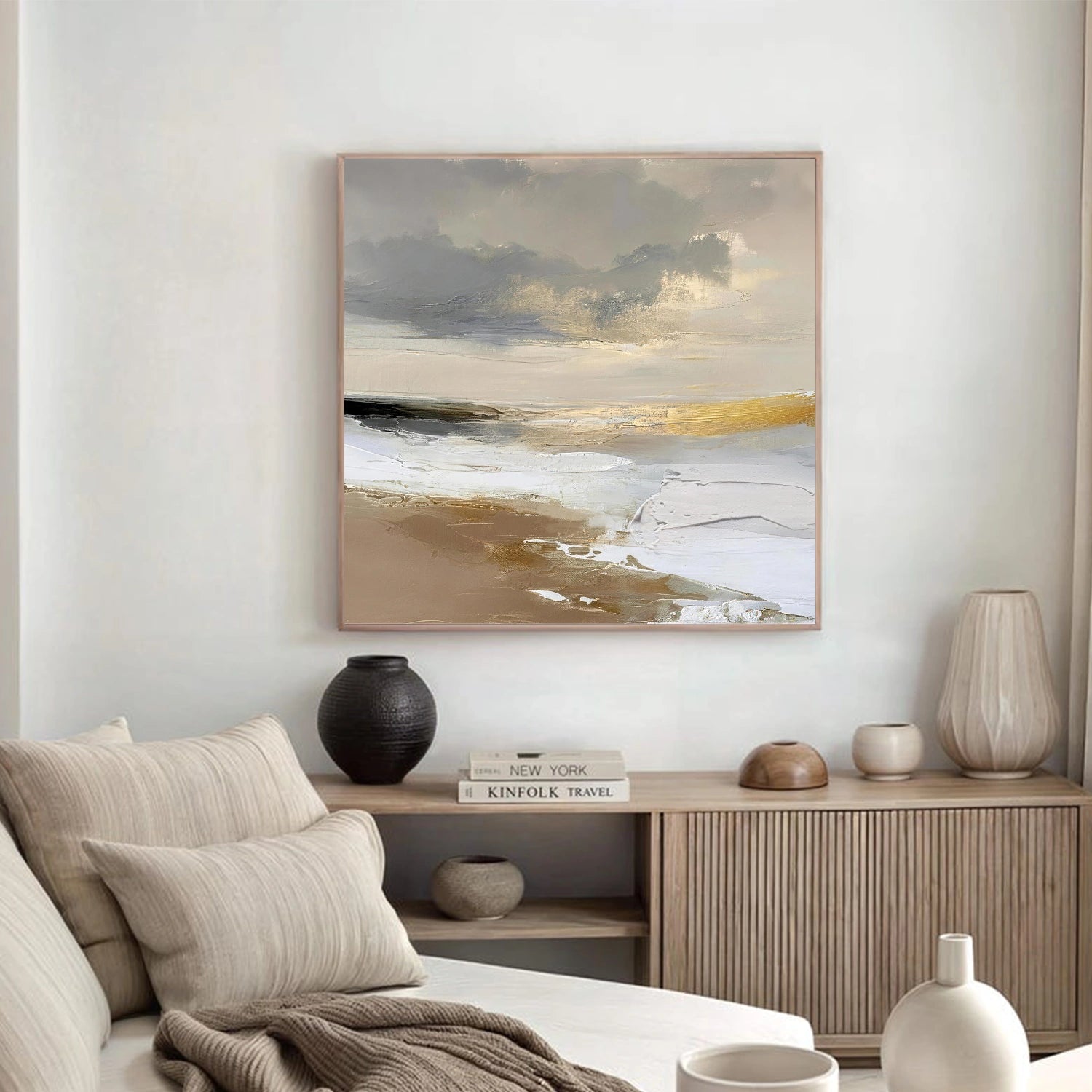 Sea & Sky Abstract Wall Art #MS224