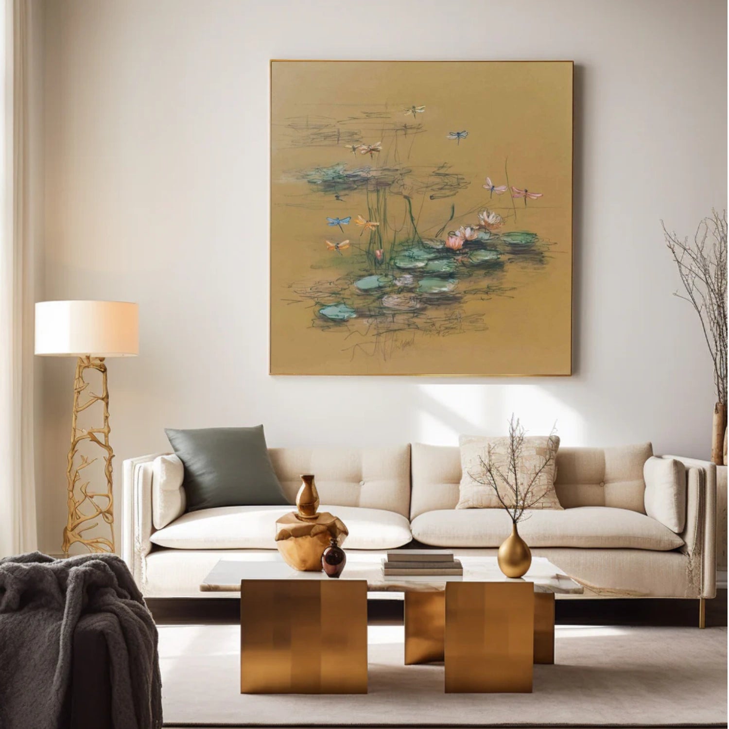 Flower & Tree Abstract Wall Art #ML175