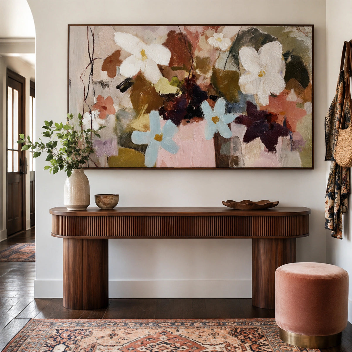 Flower & Tree Abstract Wall Art #ML271