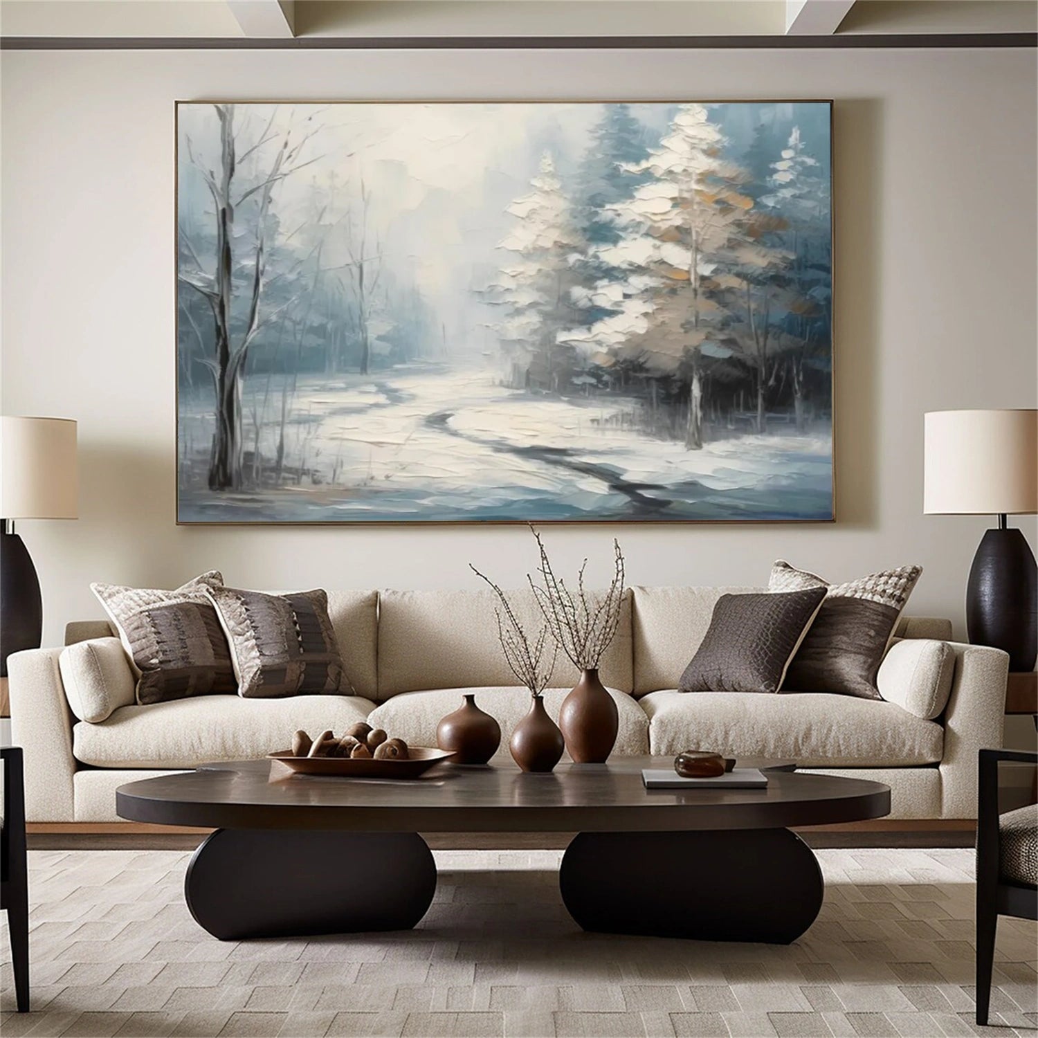 Flower & Tree Abstract Wall Art #ML166