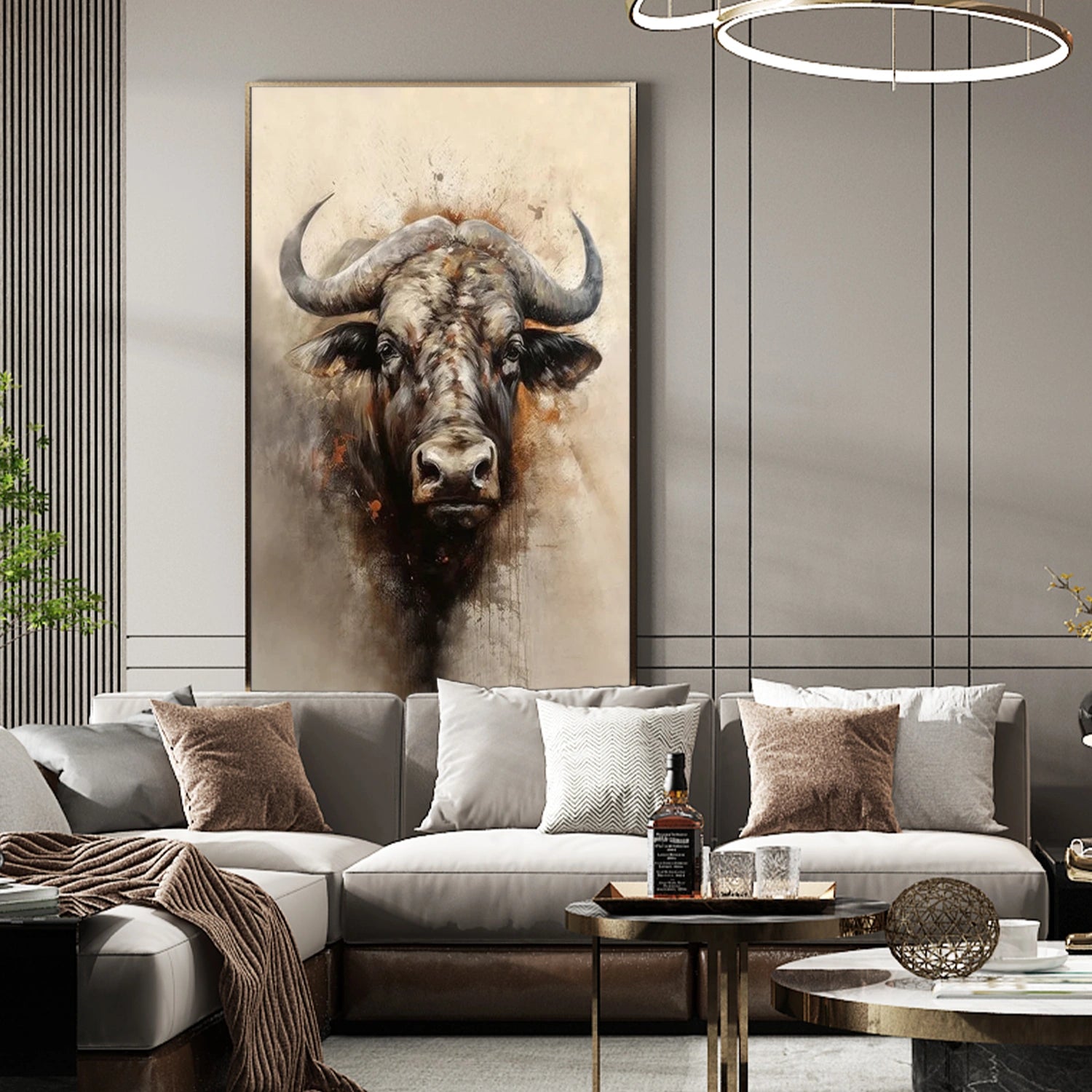 Abstract Animal Wall Art #AL134