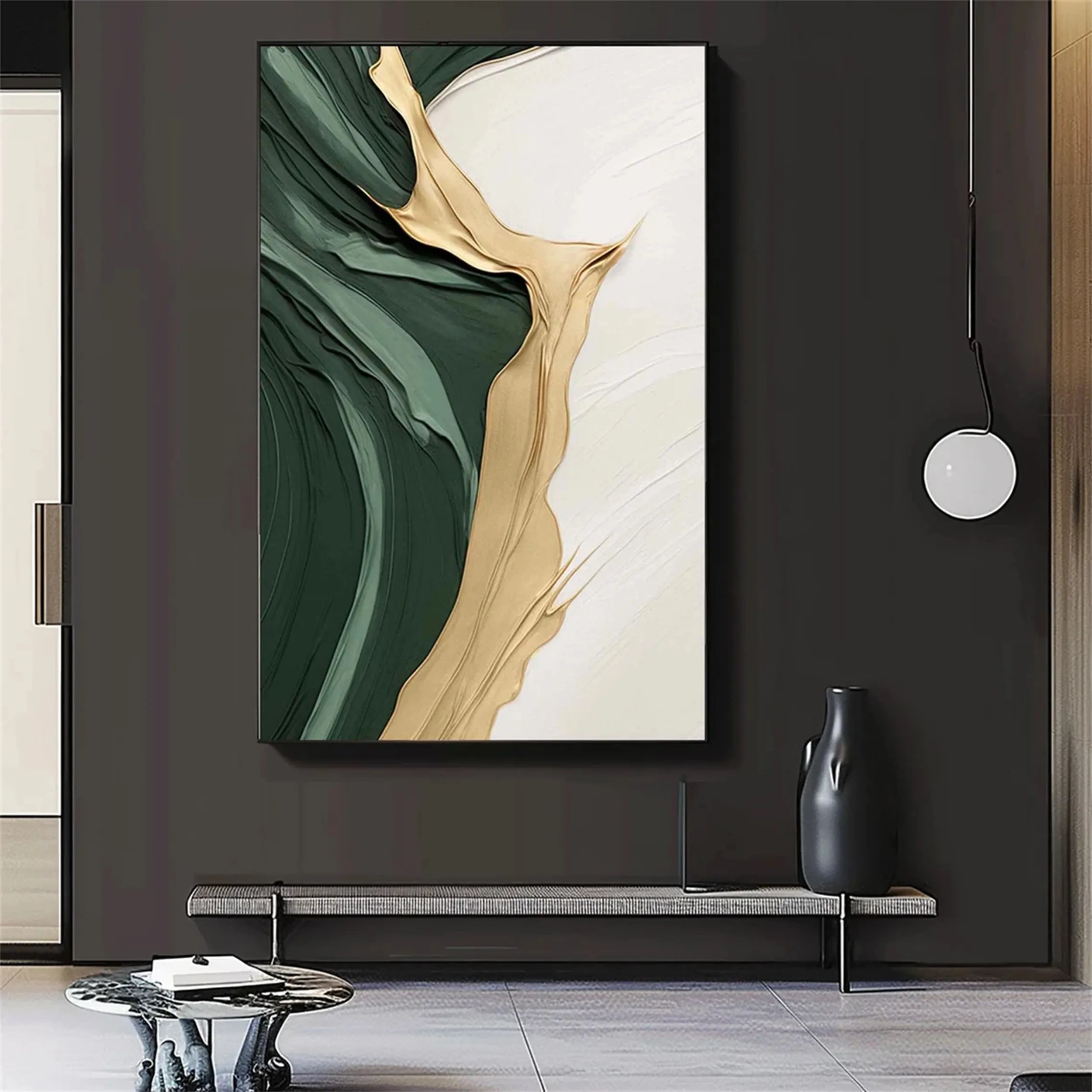Green Texture Art #GT031