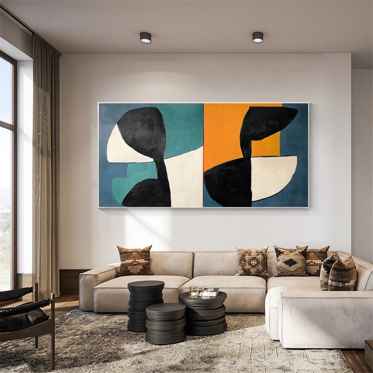 Abstract Canvas Art #WS739