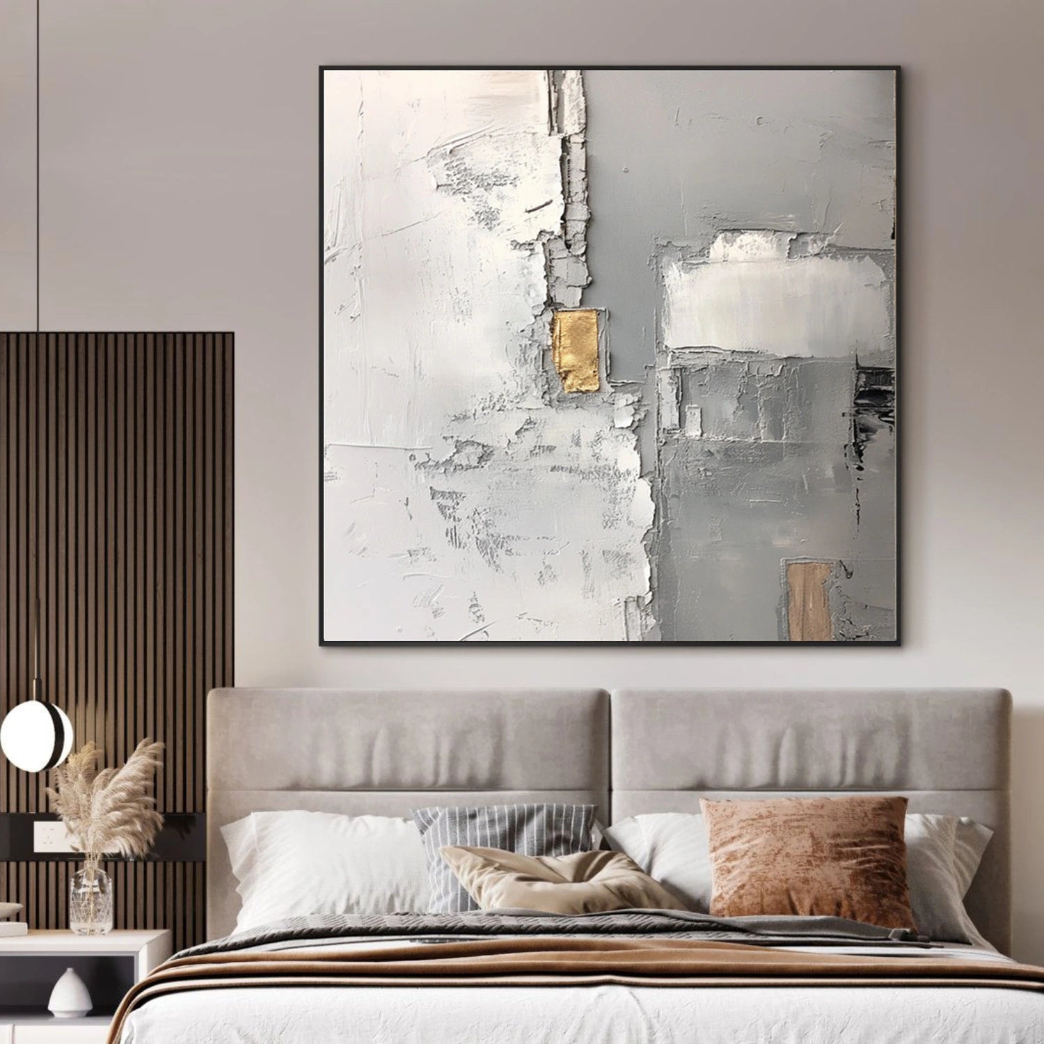 Abstract Textured Canvas Art #WS942