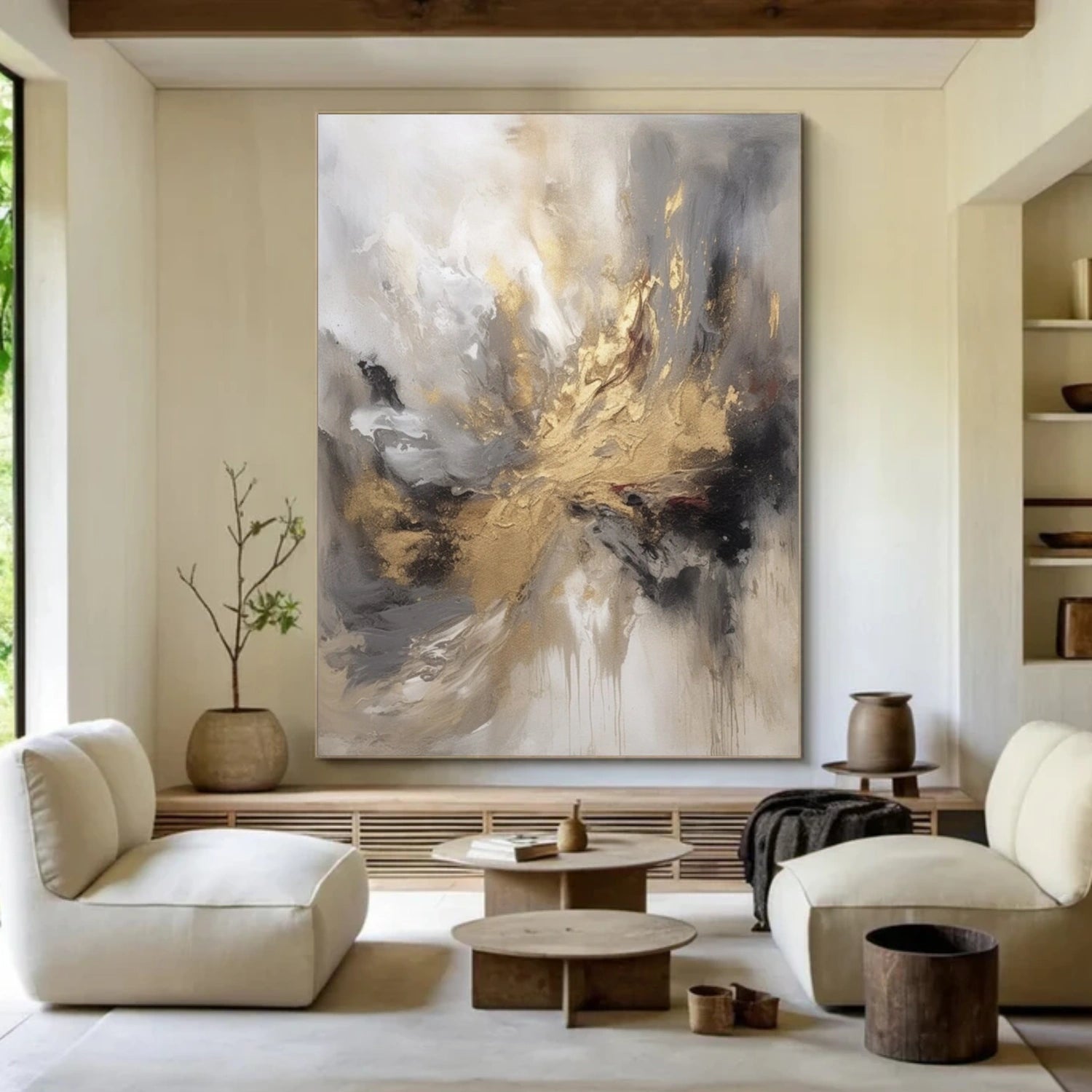 Abstract Canvas Art #WS773