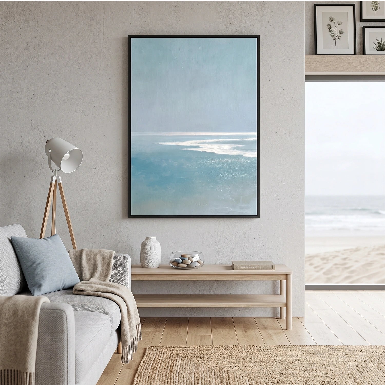 Sea & Sky Abstract Wall Art #MS301
