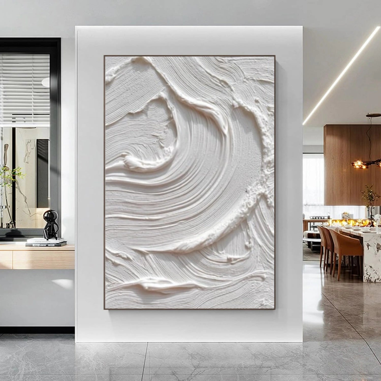 Minimalist Textured Canvas Art #MM379
