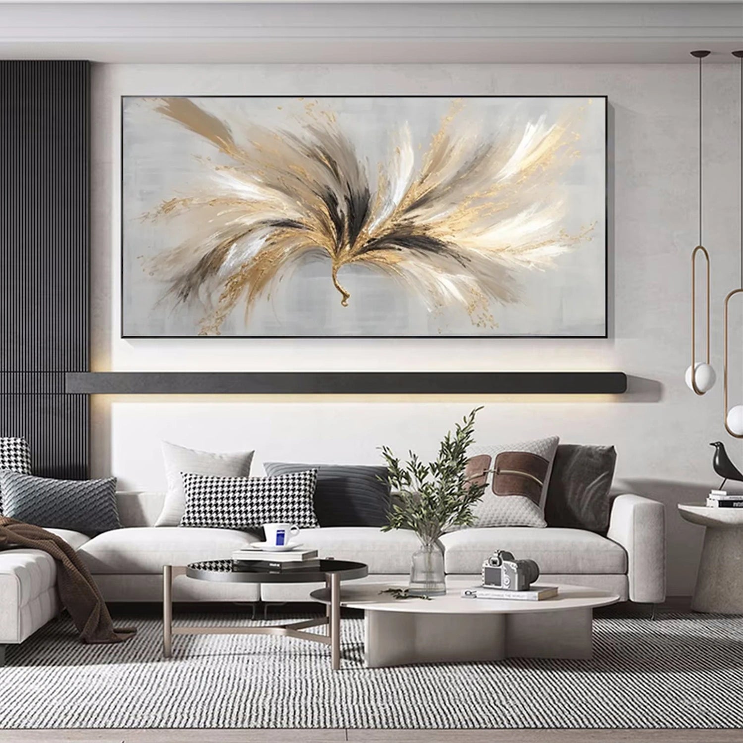 Abstract Canvas Art #WS655
