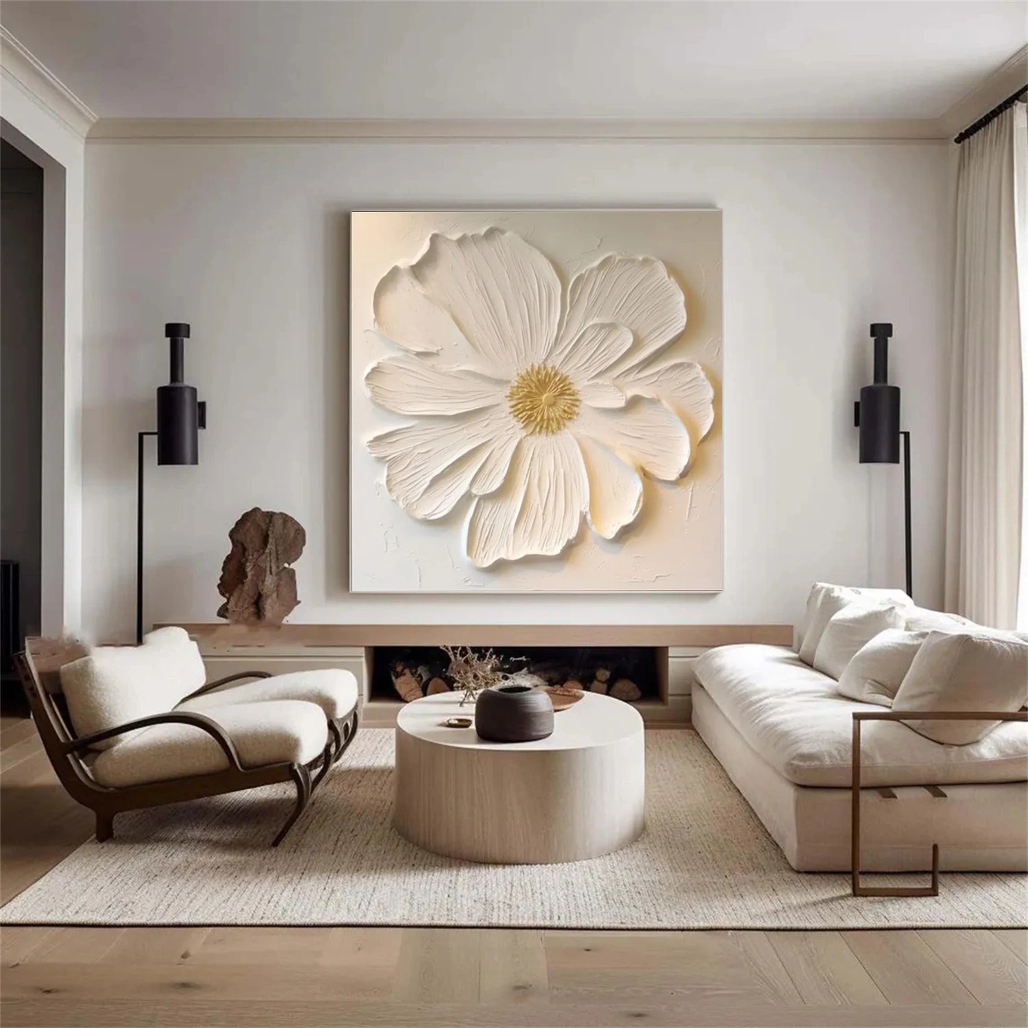 Flower & Tree Abstract Wall Art #ML091