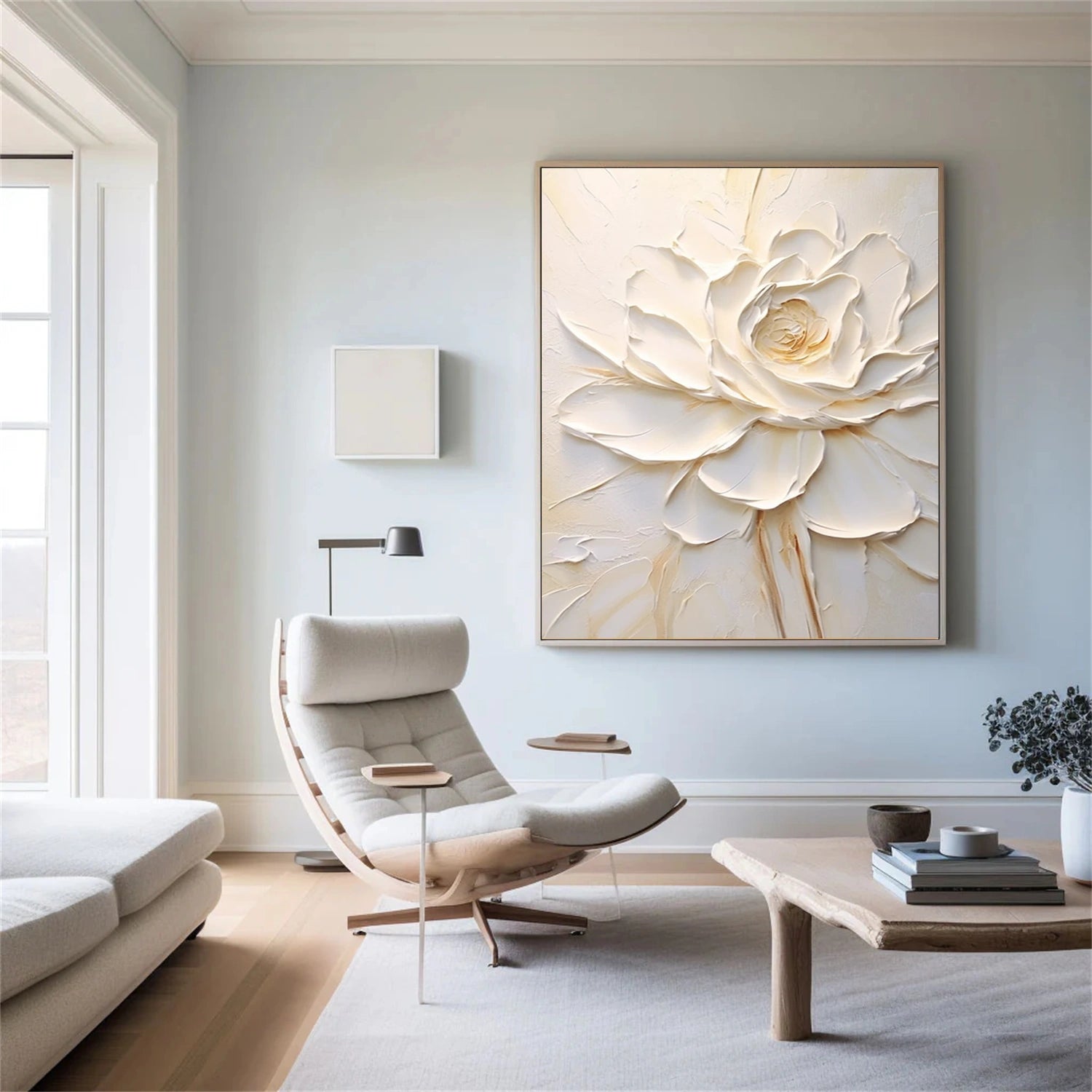 Flower & Tree Abstract Textured Wall Art #ML079