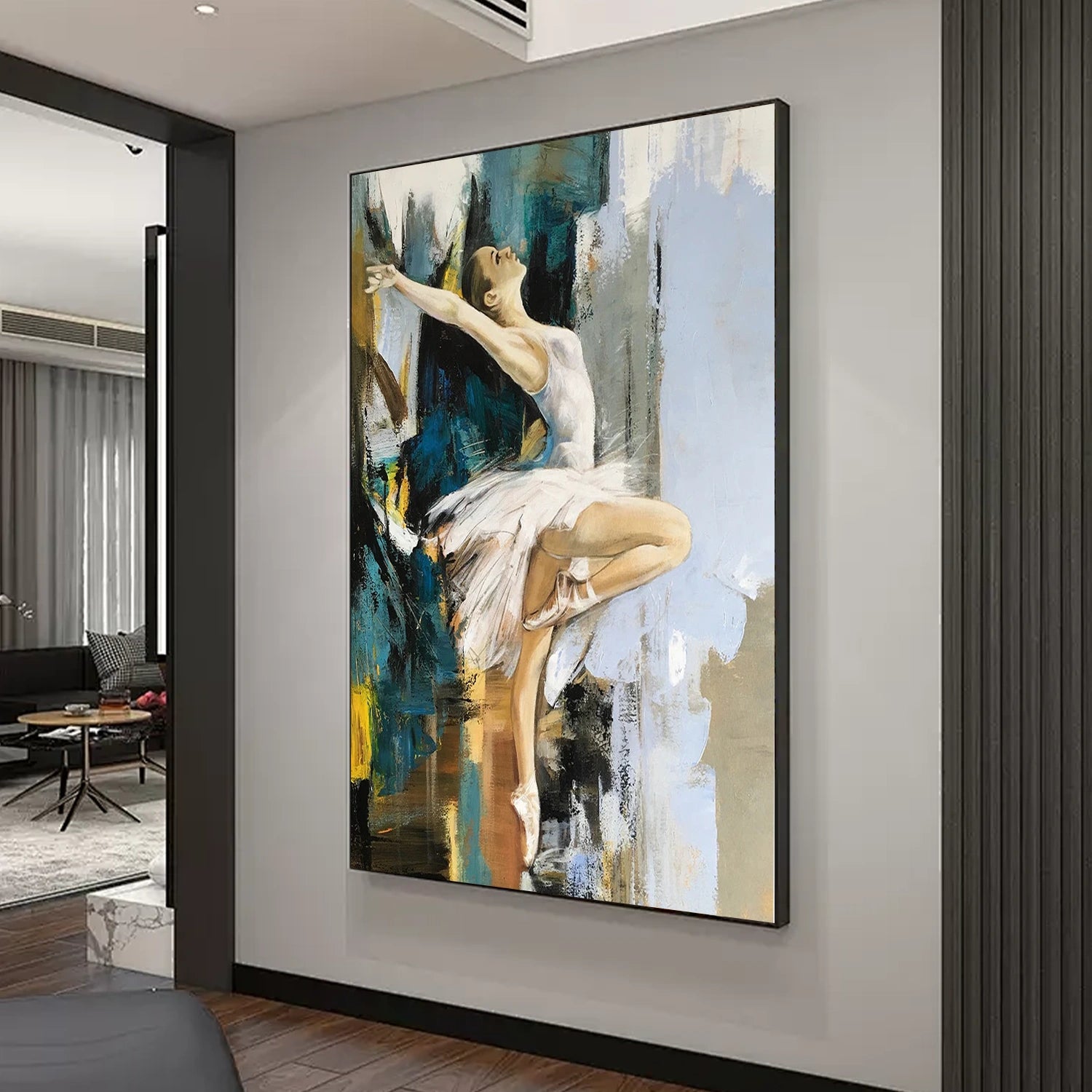 Abstract Portrait Wall Art #AP089