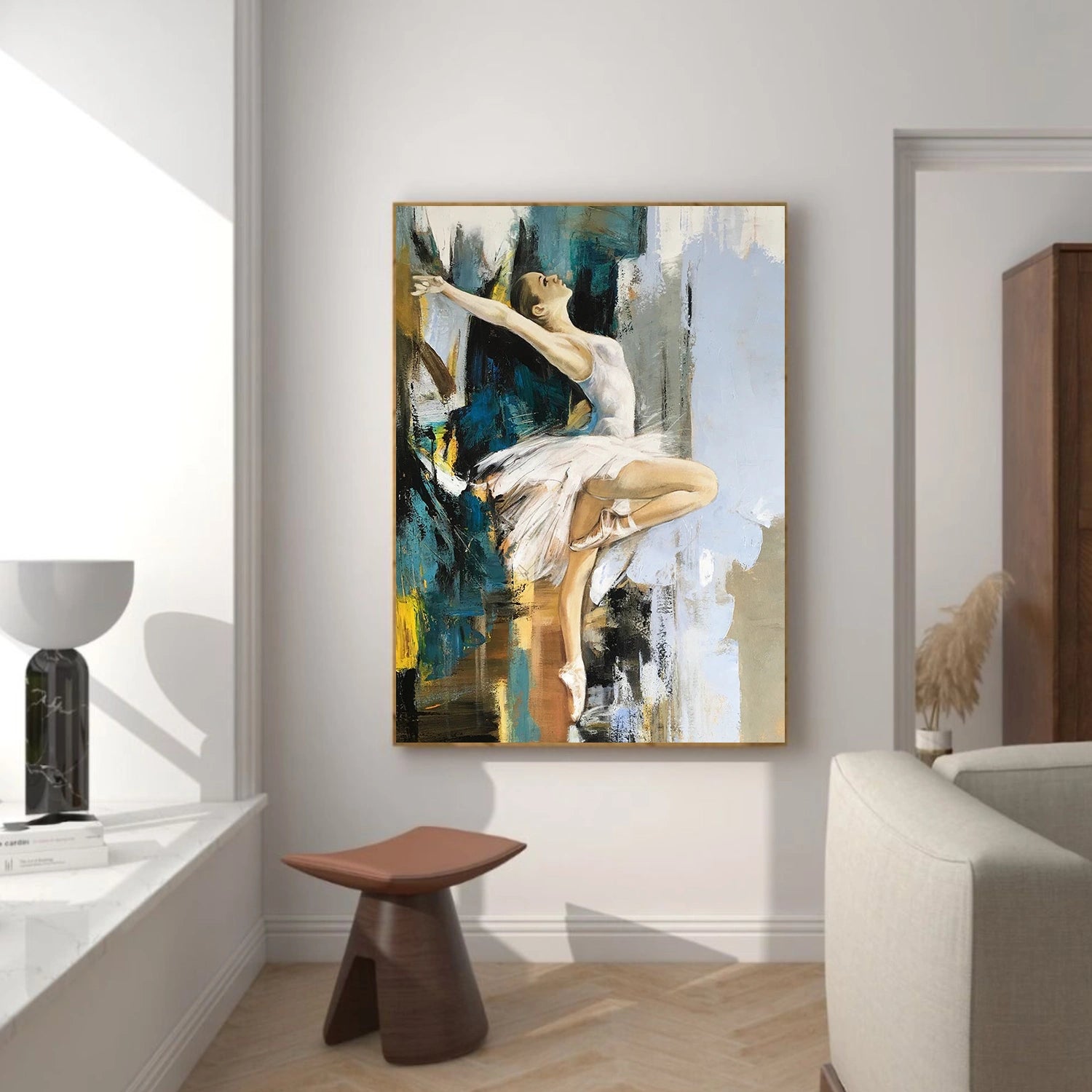 Abstract Portrait Wall Art #AP089