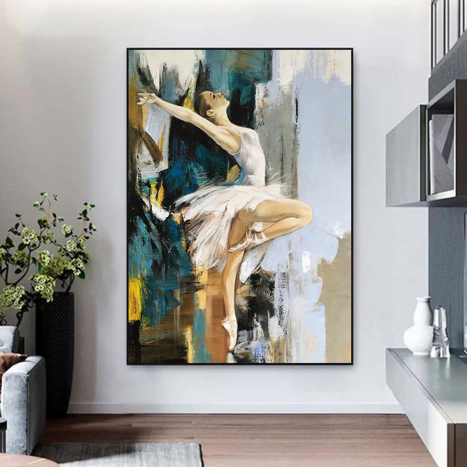 Abstract Portrait Wall Art #AP089