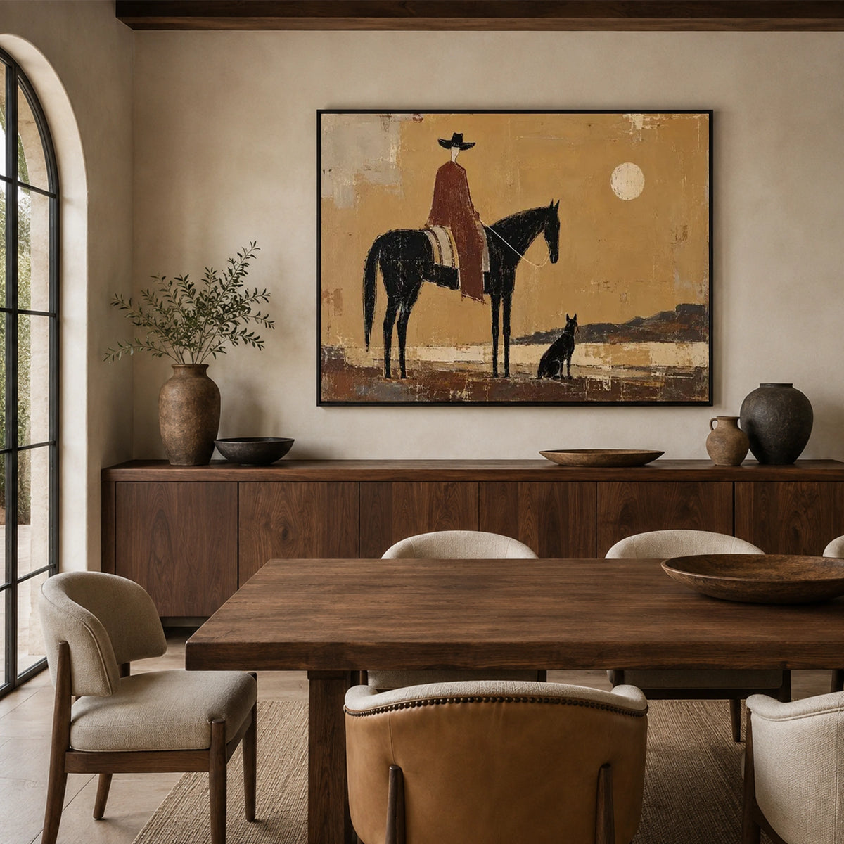 Western Cowboy Art #VA231