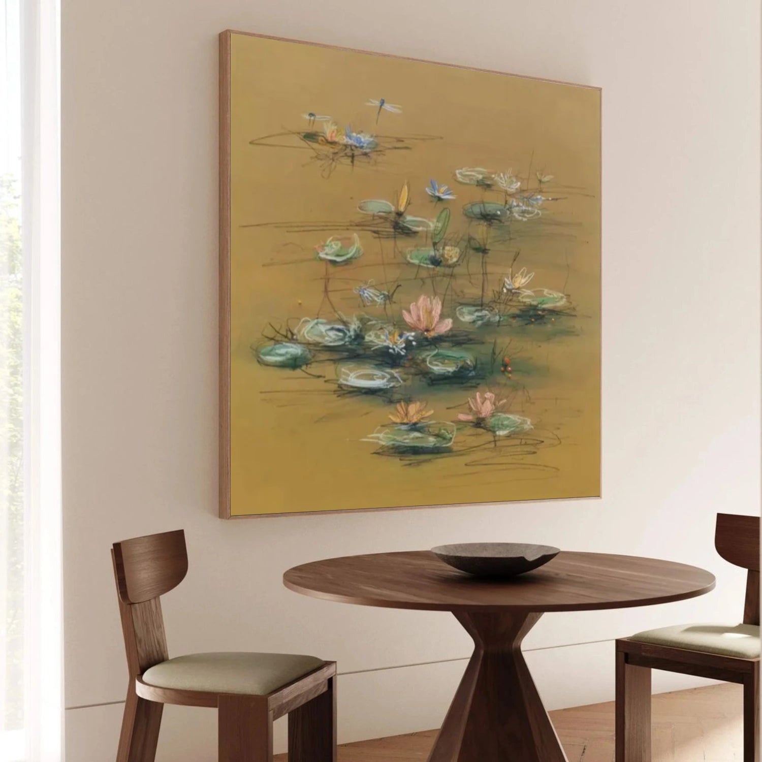 Flower & Tree Abstract Wall Art #ML176