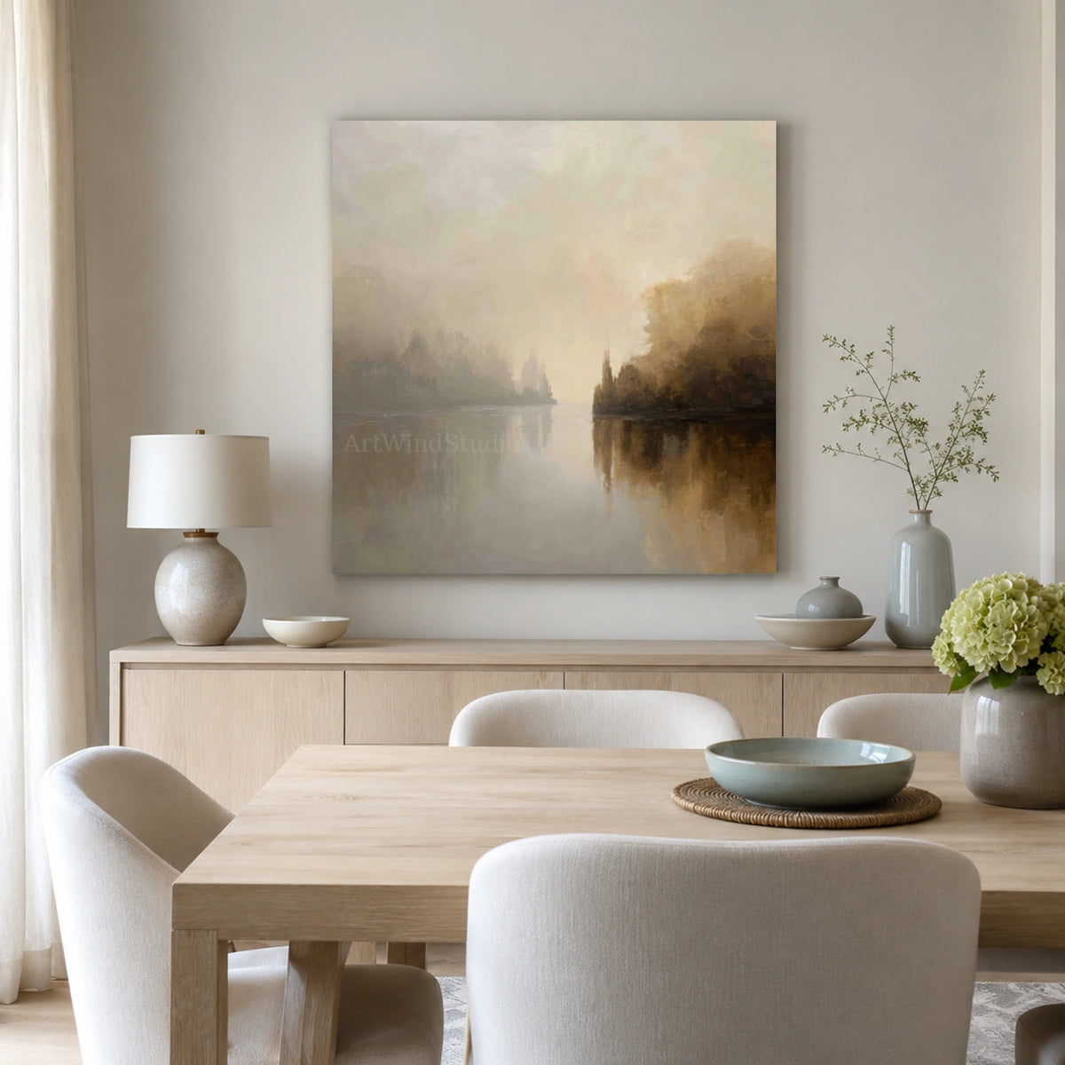 Sea & Sky Abstract Wall Art #MS381