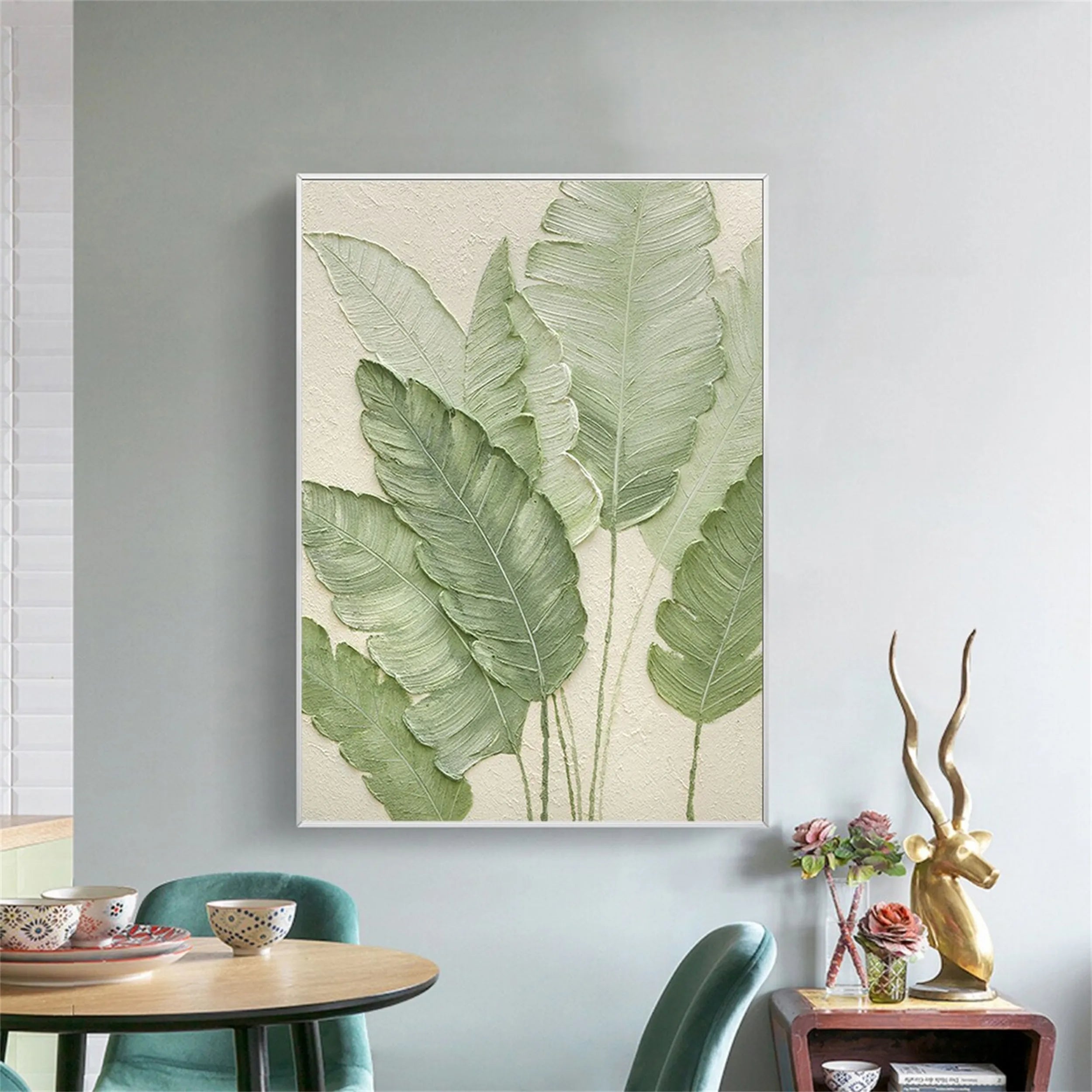 Green Texture Art #GT035