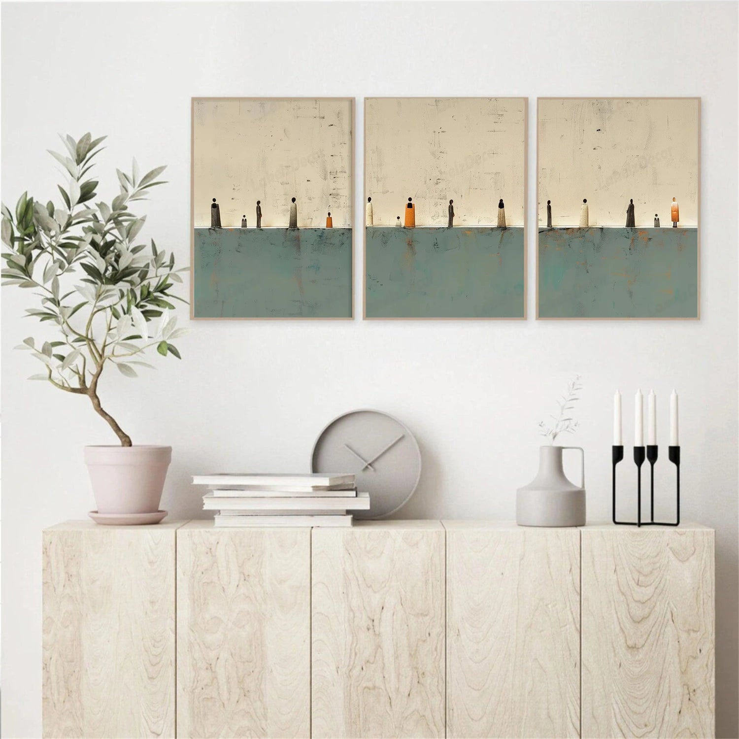 Abstract Tranquility Set of 3 #WS534