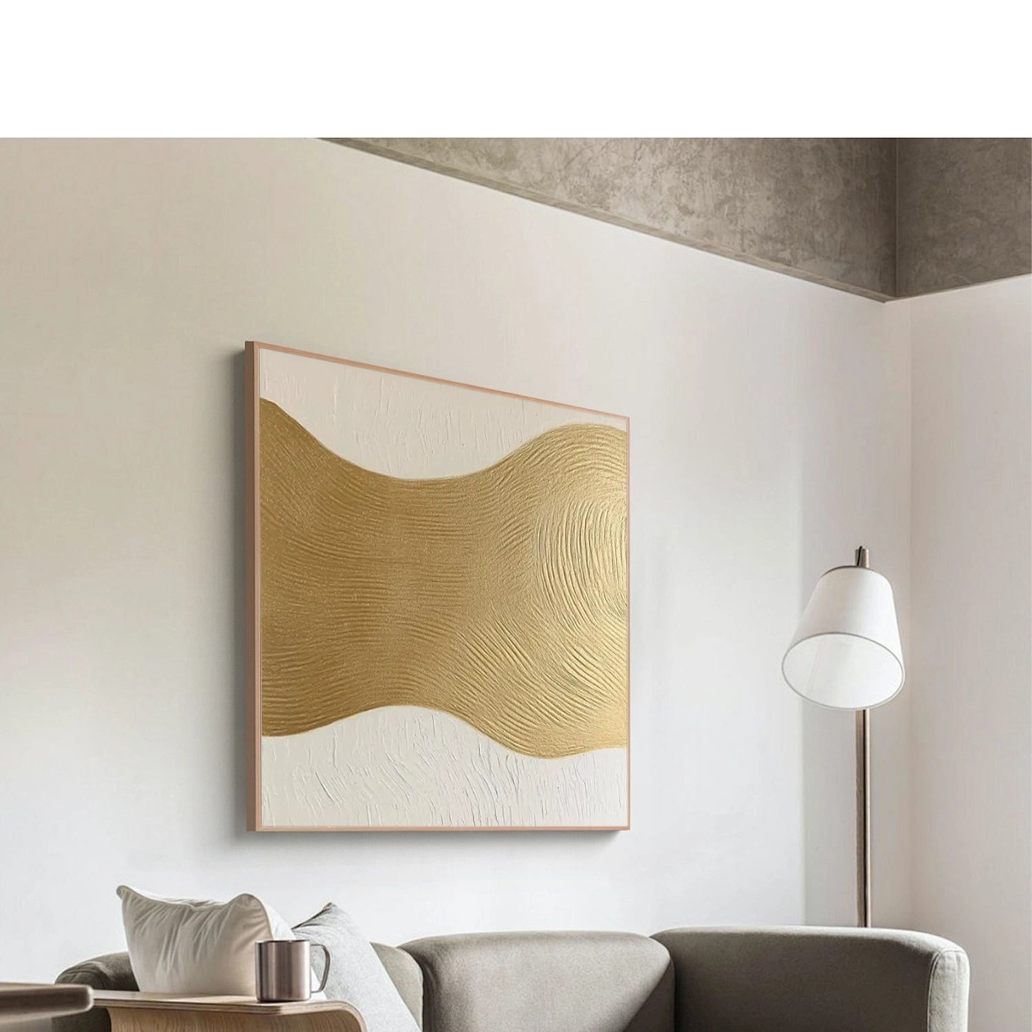 Minimalist Textured Canvas Art #MM373