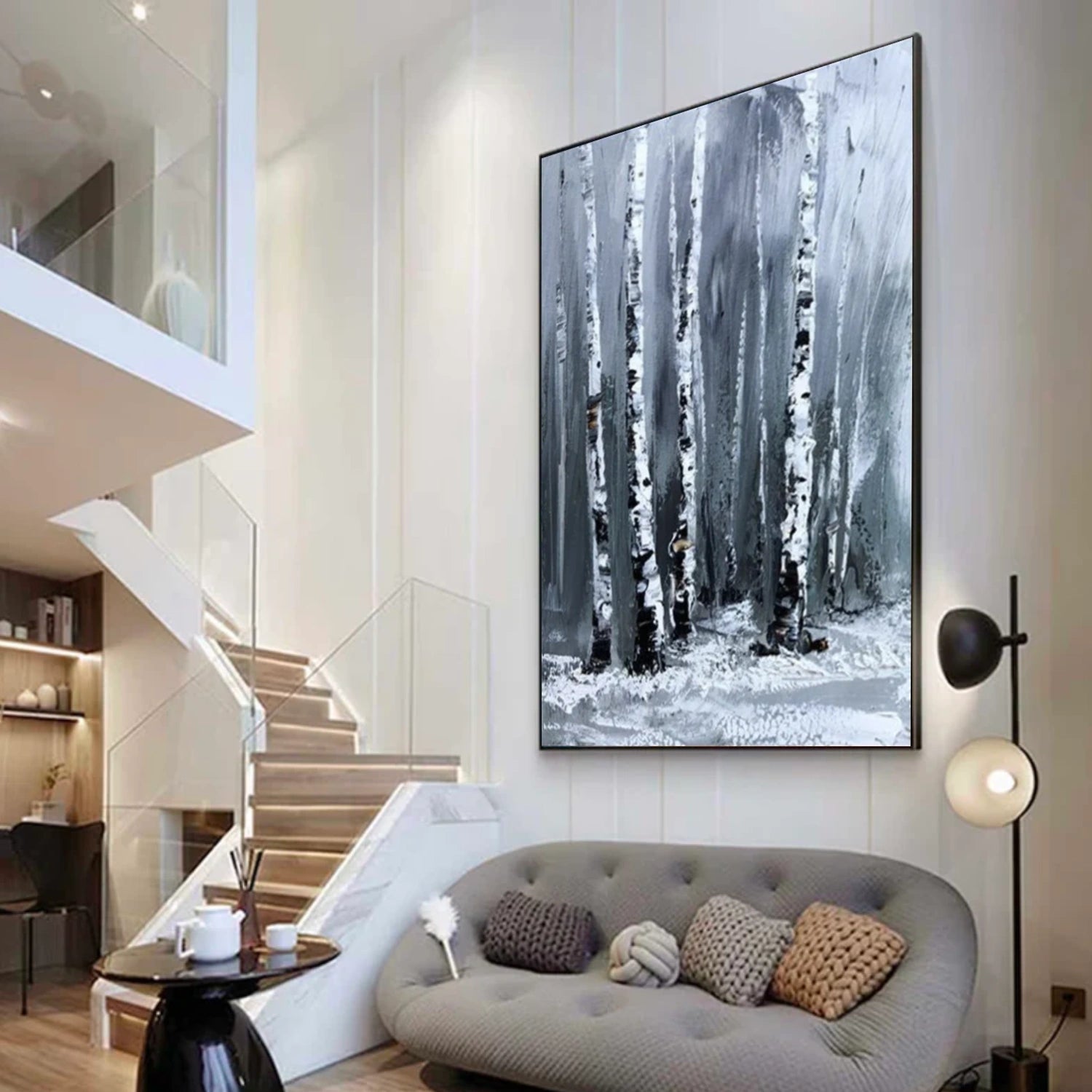 Flower & Tree Abstract Wall Art #ML162