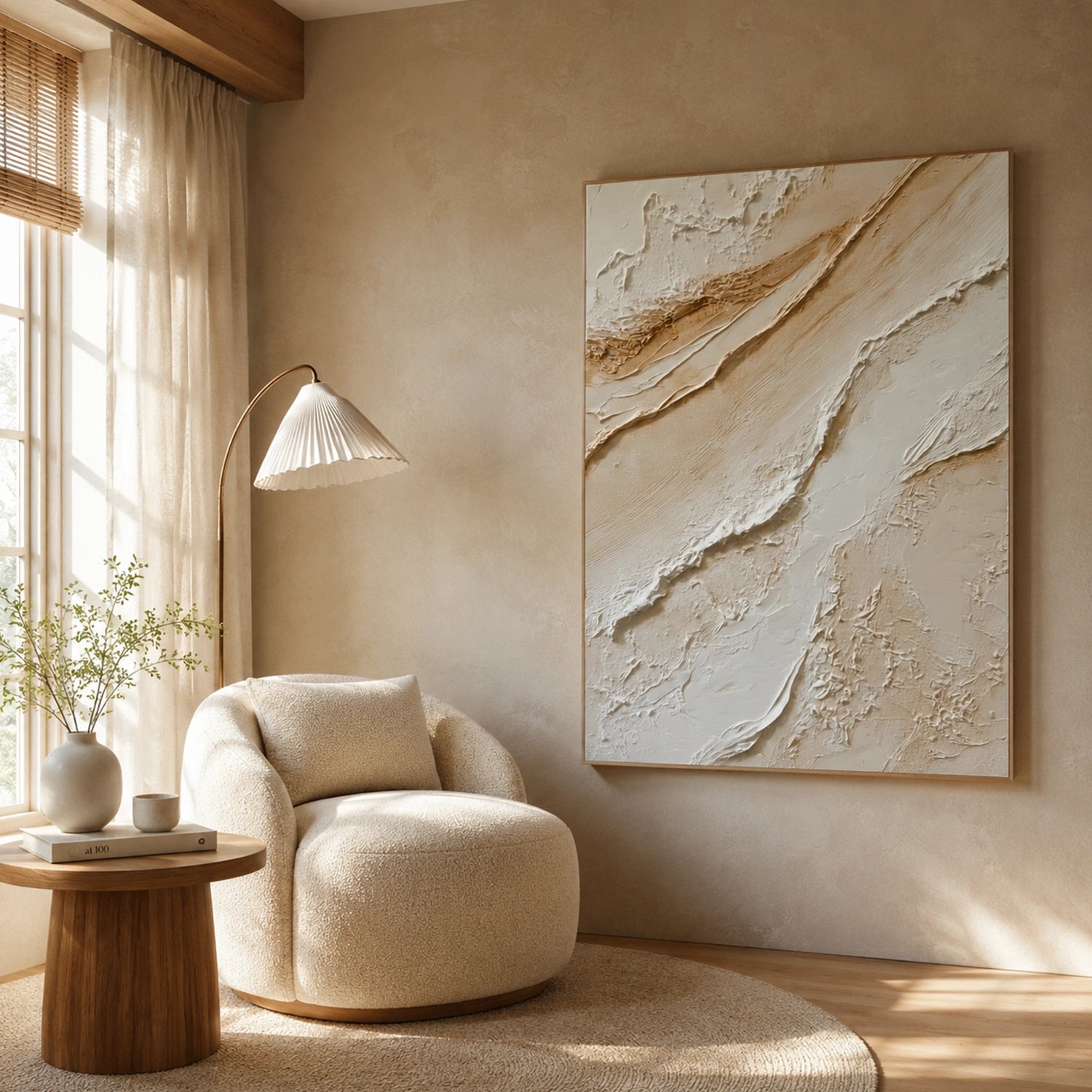 Minimalist Textured Canvas Art #MM401