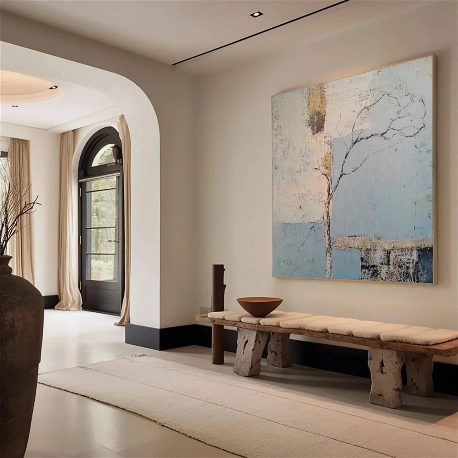 Flower & Tree Abstract Wall Art #ML164