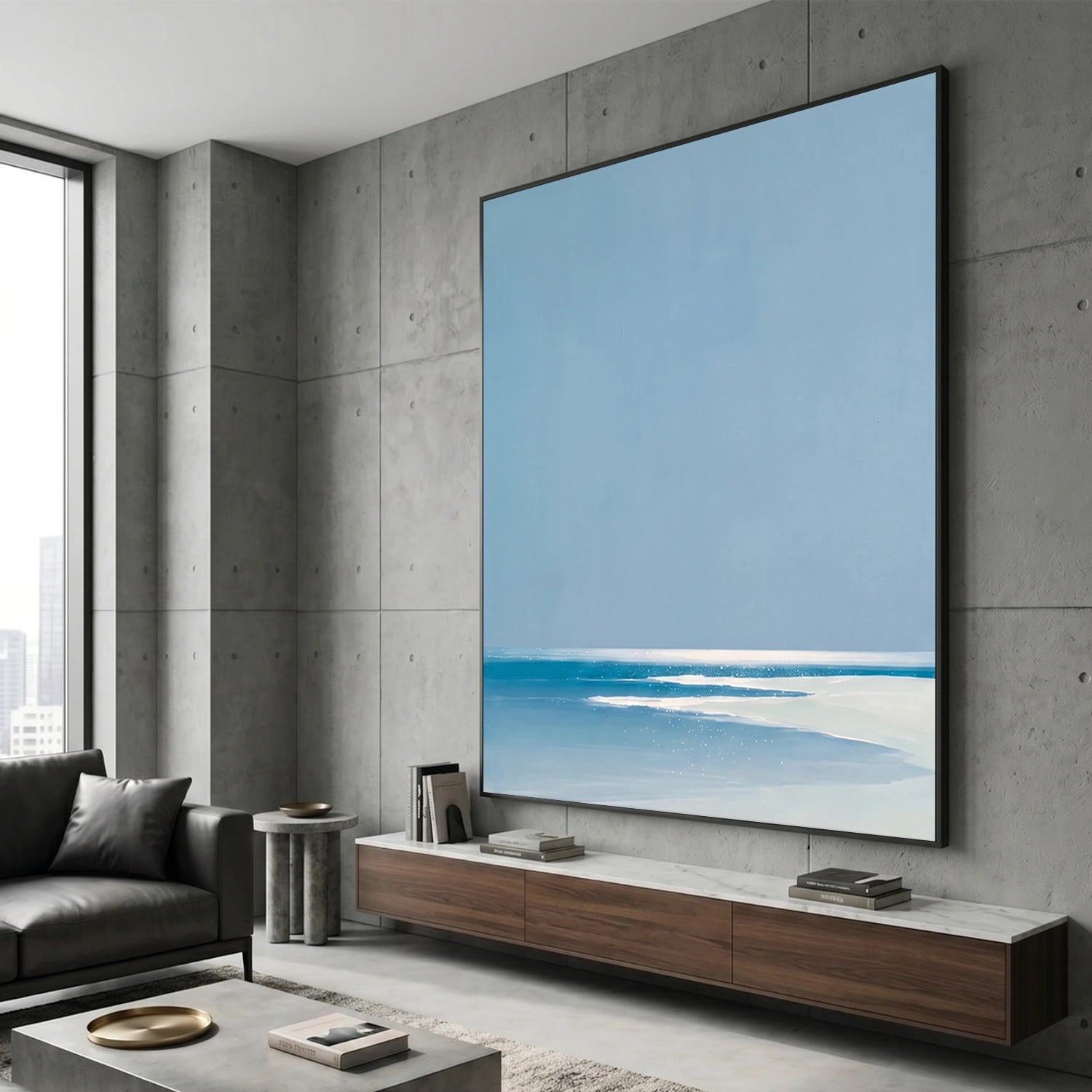 Sea & Sky Abstract Wall Art #MS300
