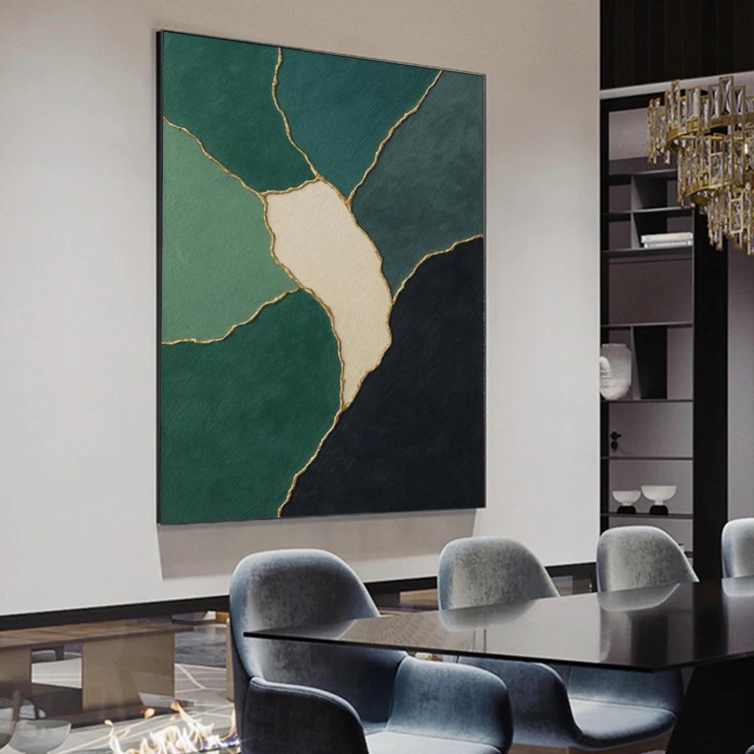 Minimalist Textured Canvas Art #MM345