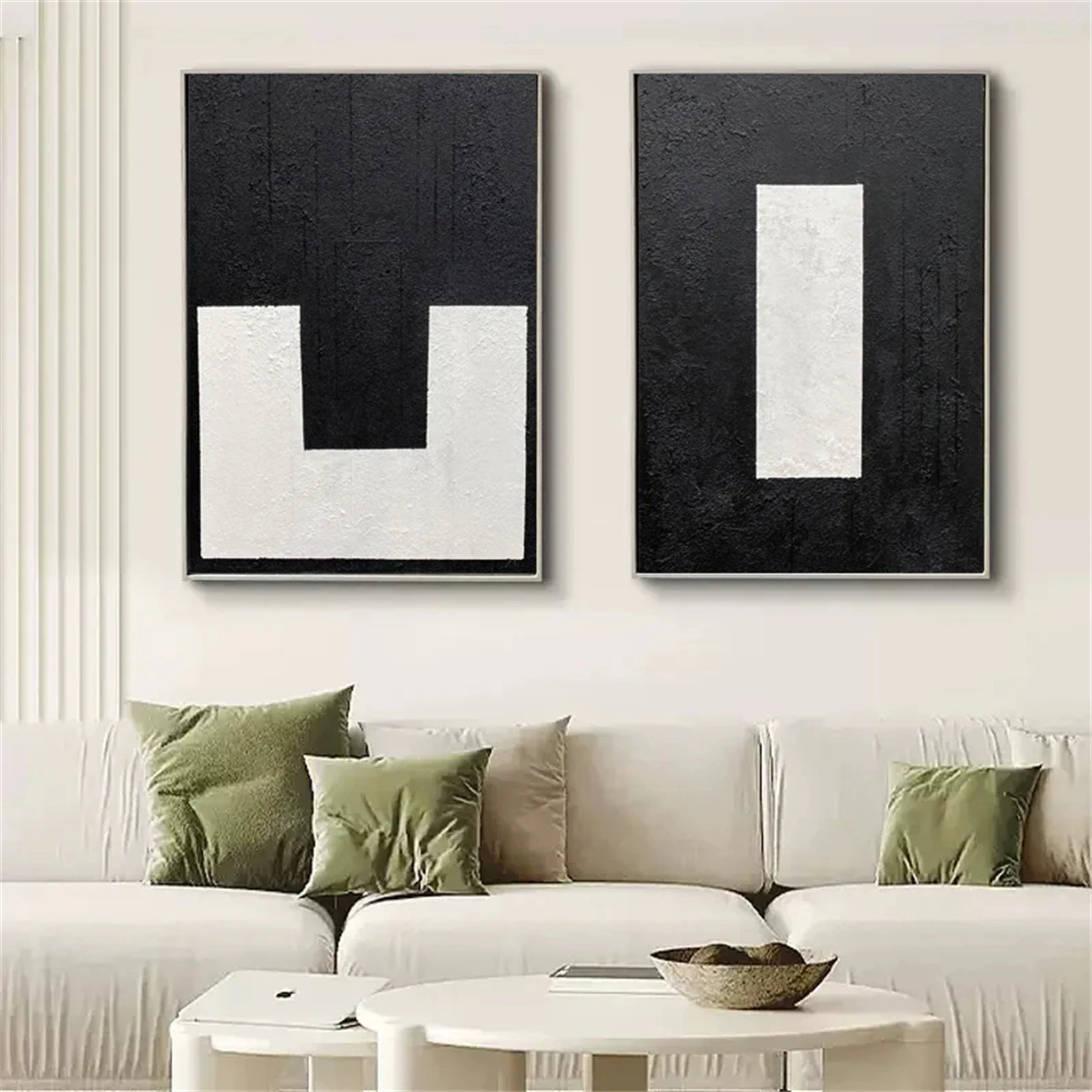 Minimalist Zen Set of 2 #MZ063