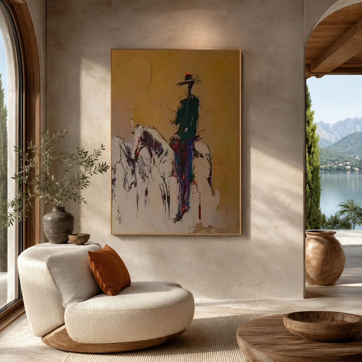 Western Cowboy Art #VA243