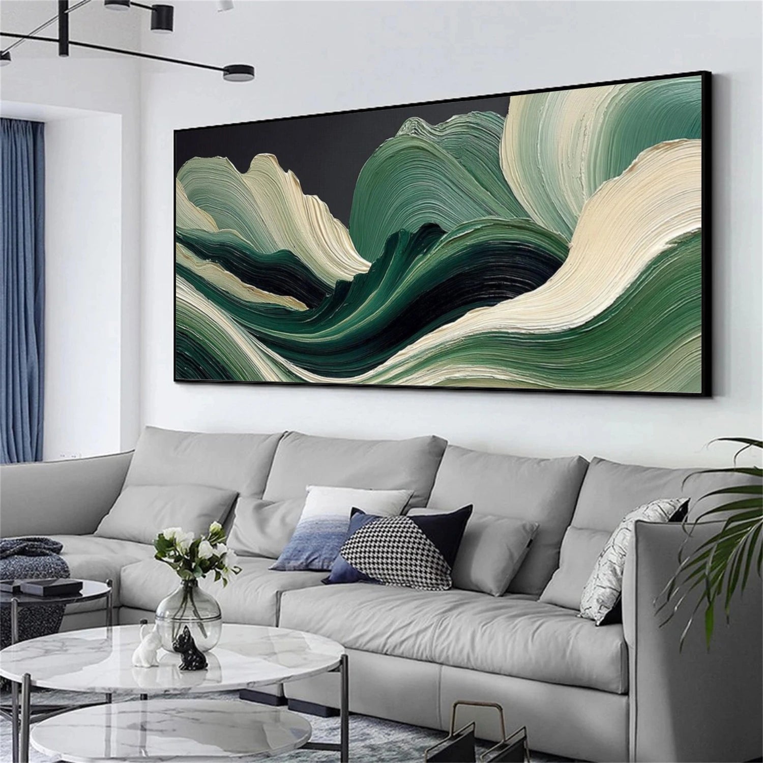 Sea & Sky Abstract Wall Art #MS194